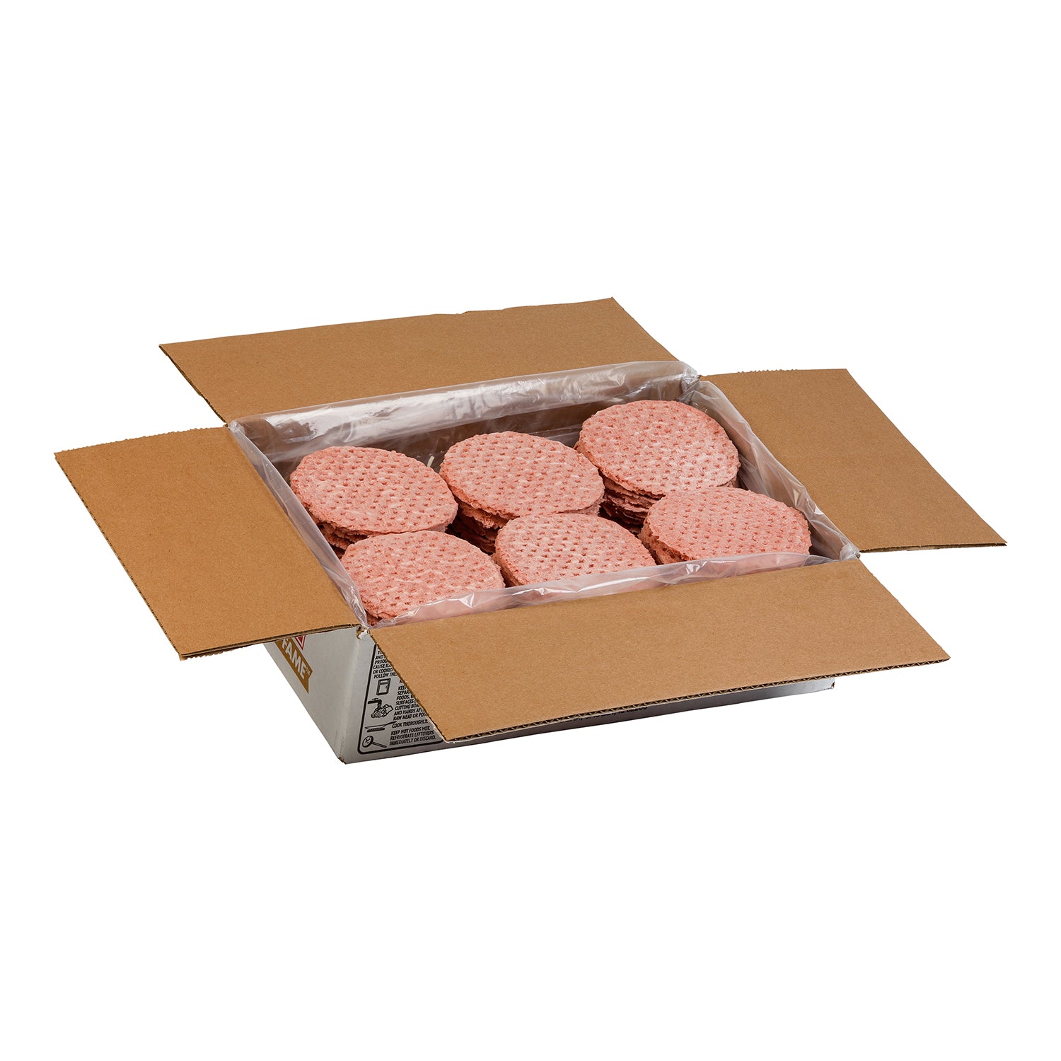 Beef Claim To Fame Patty 2.7 Ounce Size - 60 Per Case.