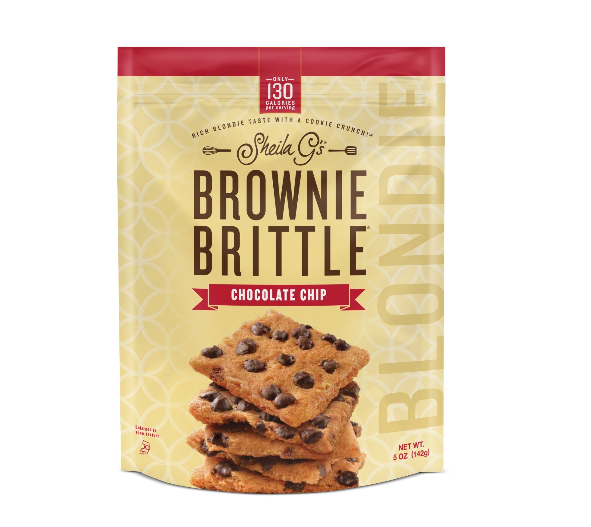 Sheila G's Chocolate Chip Blondie Brtl 5 Ounce Size - 6 Per Case.