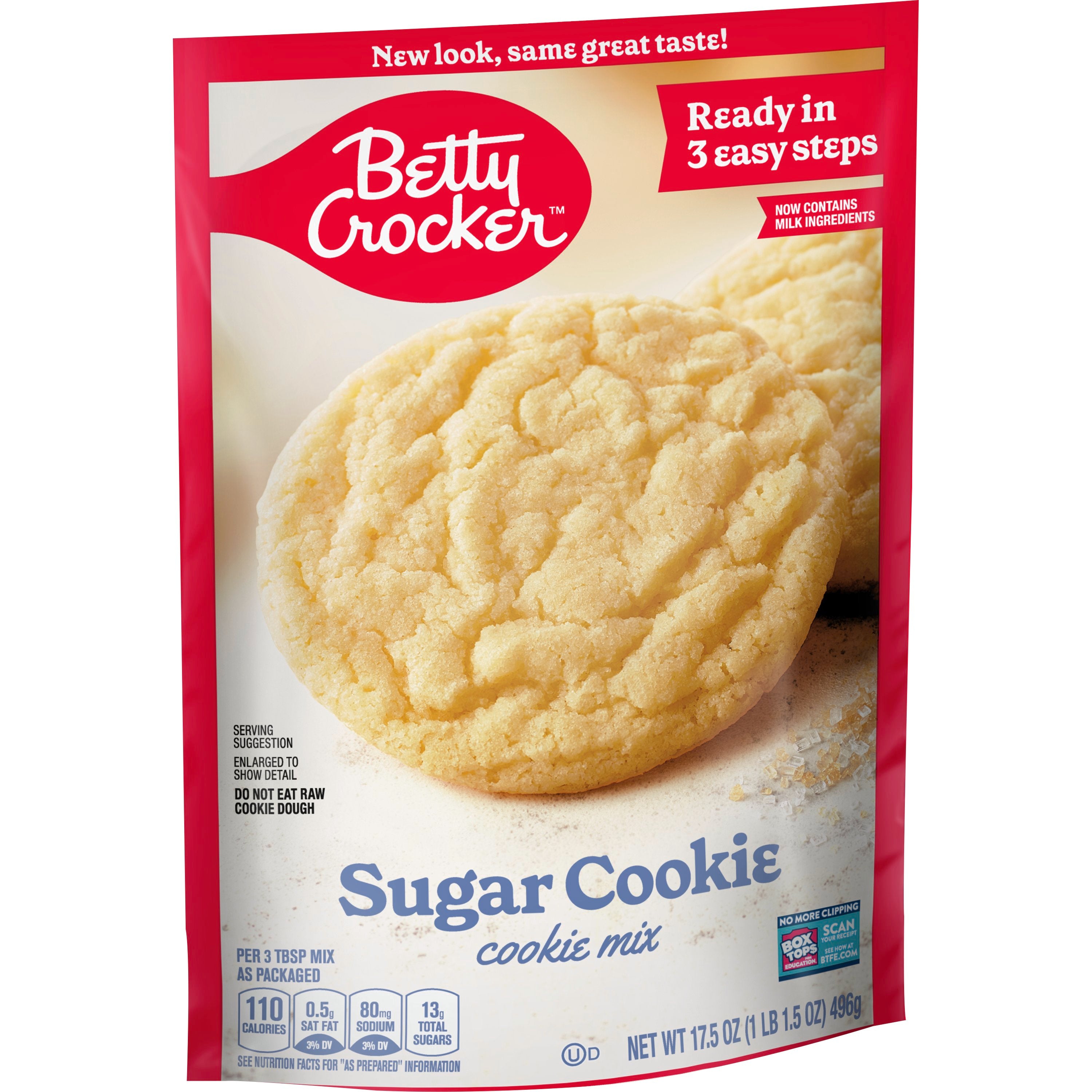 Betty Crocker™ Cookie Mix Sugar 17.5 Ounce Size - 12 Per Case.