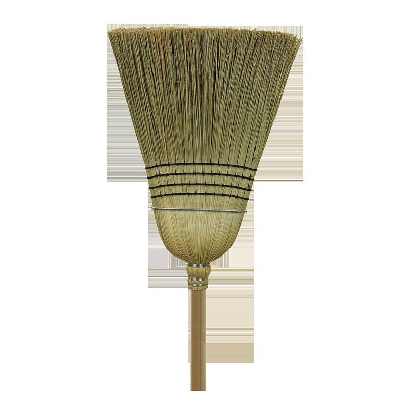 Broom Warehouse Corn Deluxe Wood Handle 1 Each - 6 Per Case.