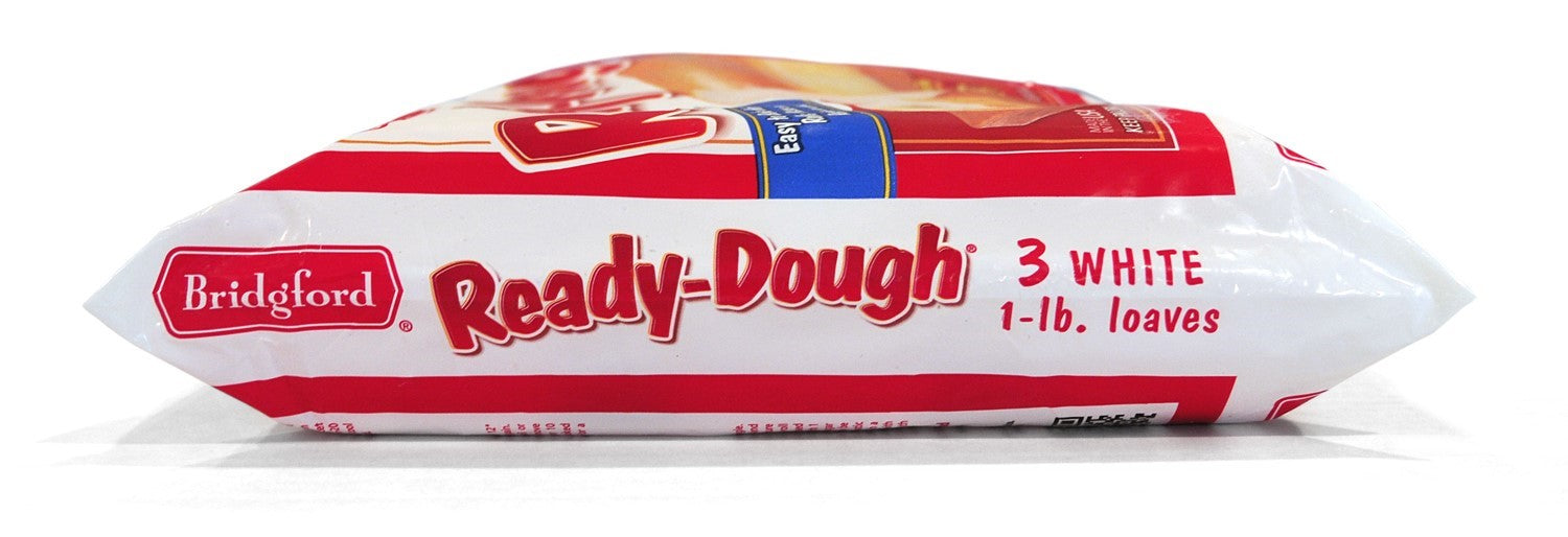 Bridgford White Tray Ready Dough 48 Ounce Size - 12 Per Case.