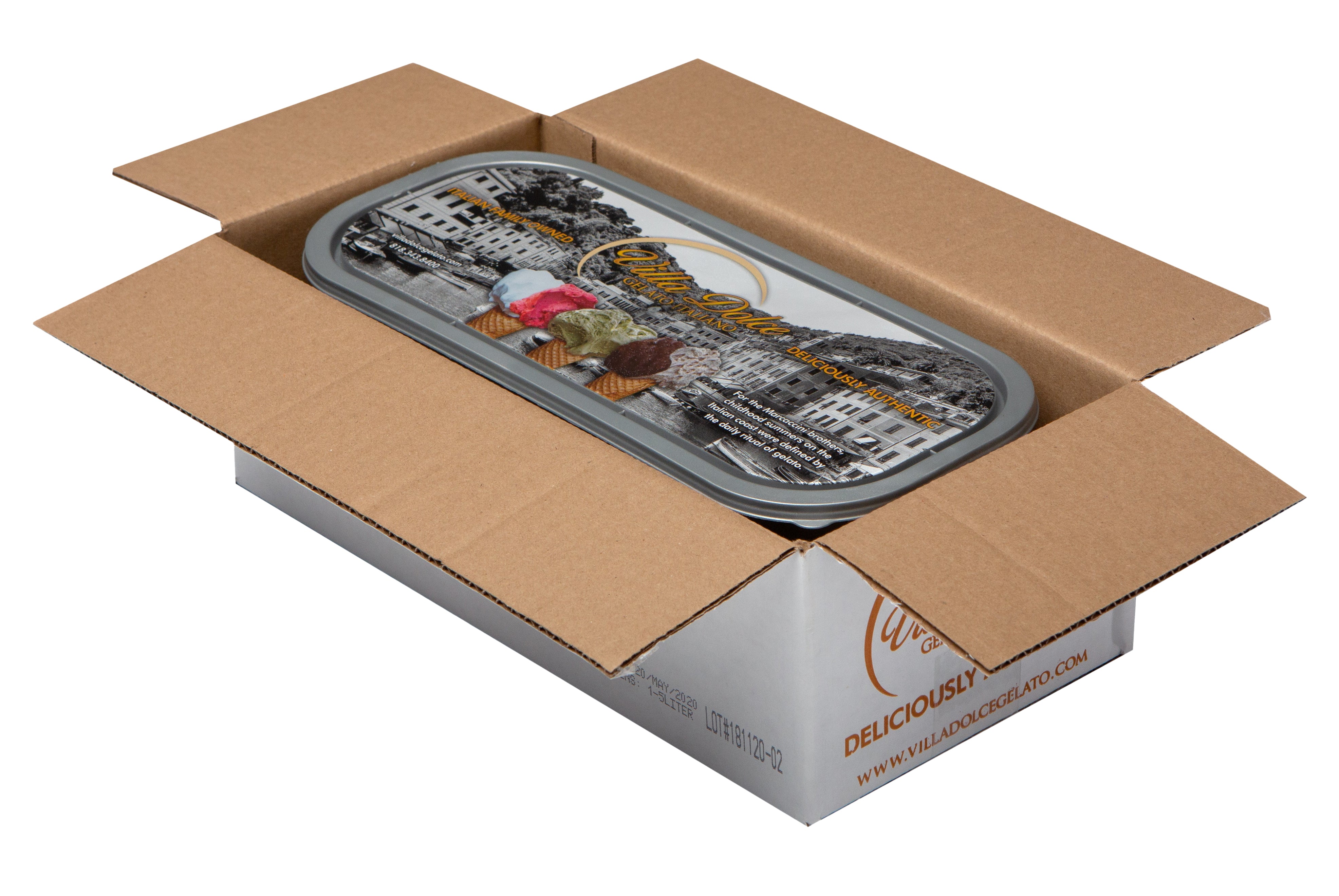 Villa Dolce Bourbon Vanilla Apple Crisp 5 Liter - 1 Per Case.