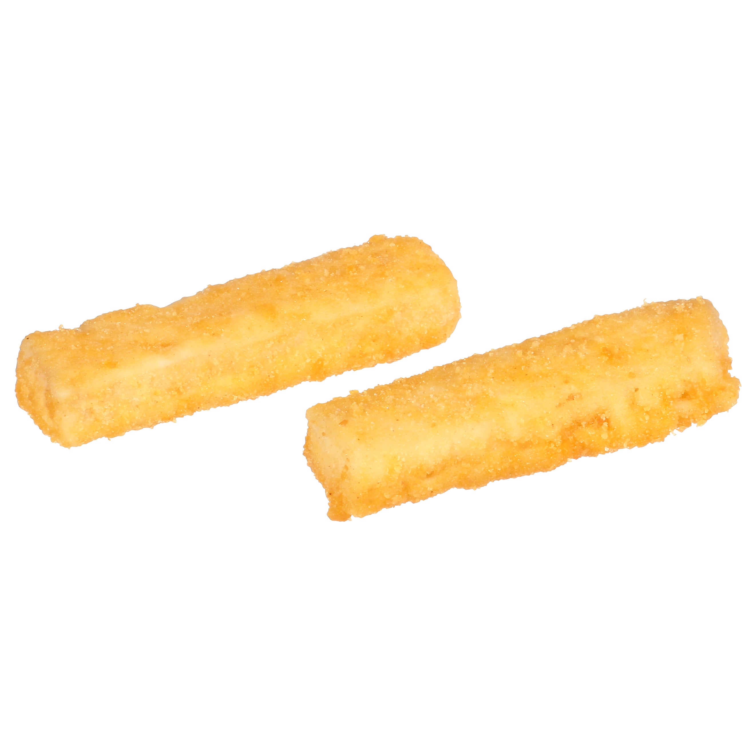 Oven Ready Breaded Cod Sticks 5 Pound Each - 2 Per Case.