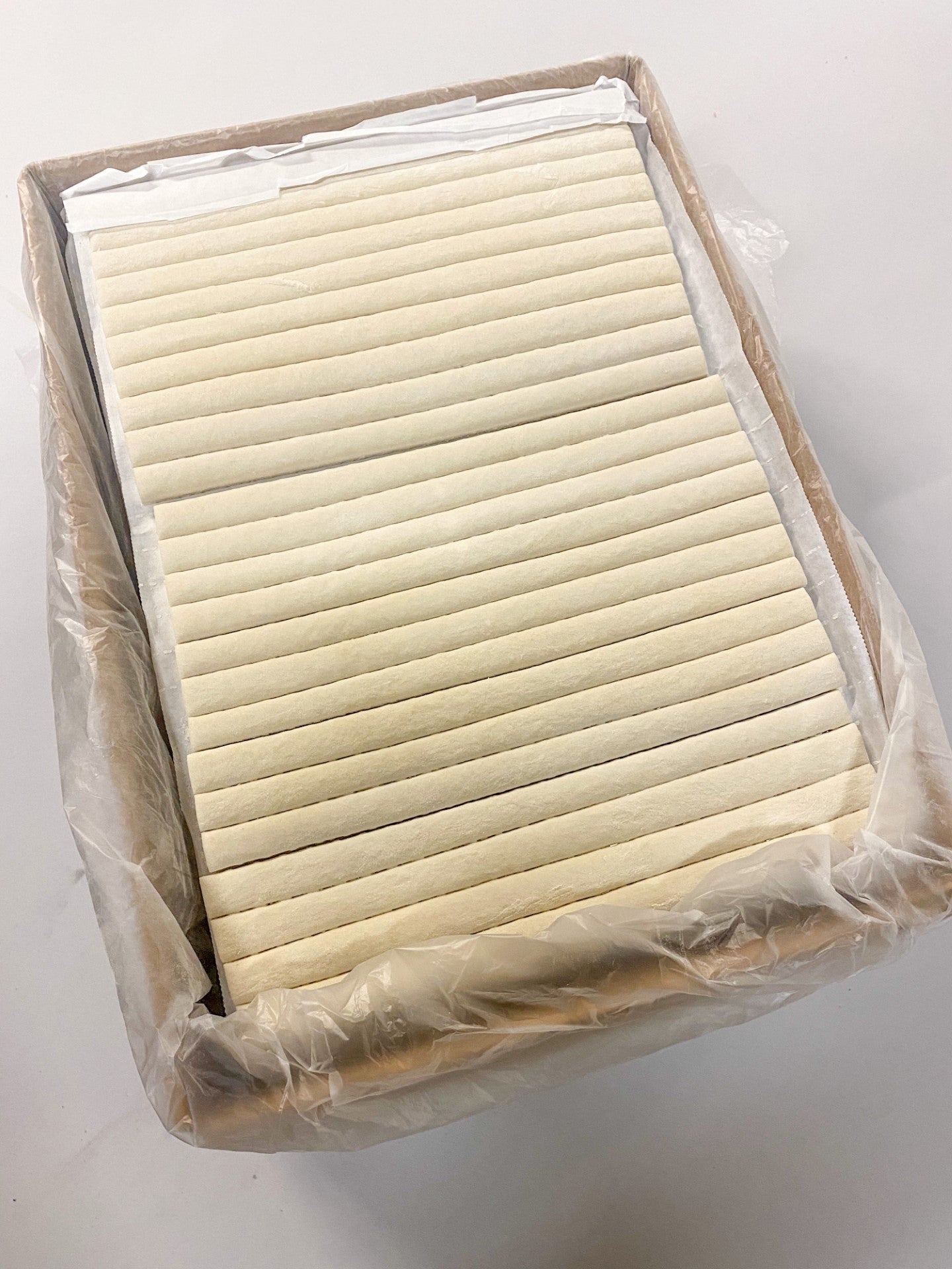 Bridgford White Breadstick Dough Layer Pack 240 Piece - 1 Per Case.