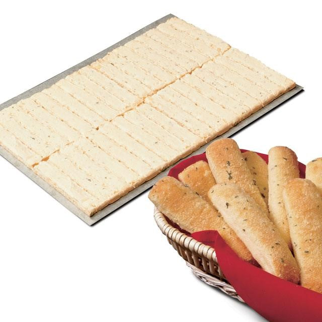 Bridgford Cheesy Garlic Breadstick Dough Fast And Easy Layer 360 Piece - 1 Per Case.