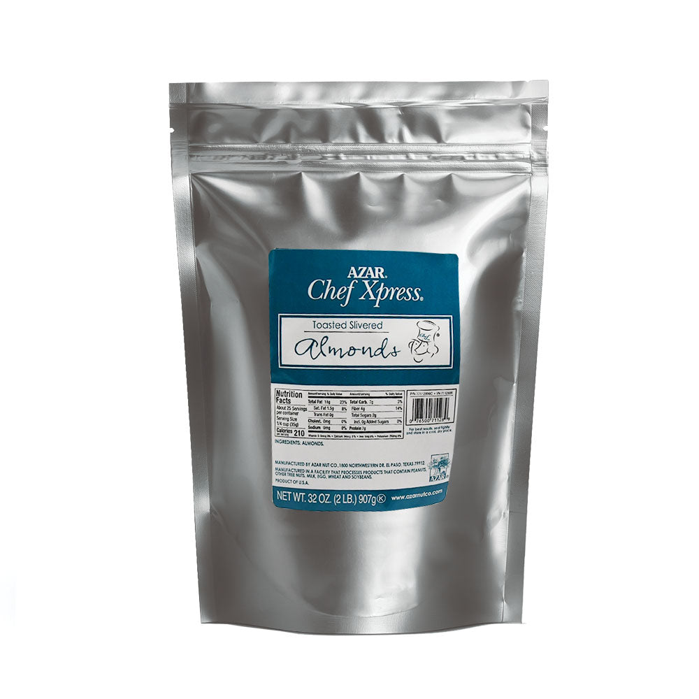 Cfx Almonds Tstd Slvrd 2 Pound Each - 3 Per Case.