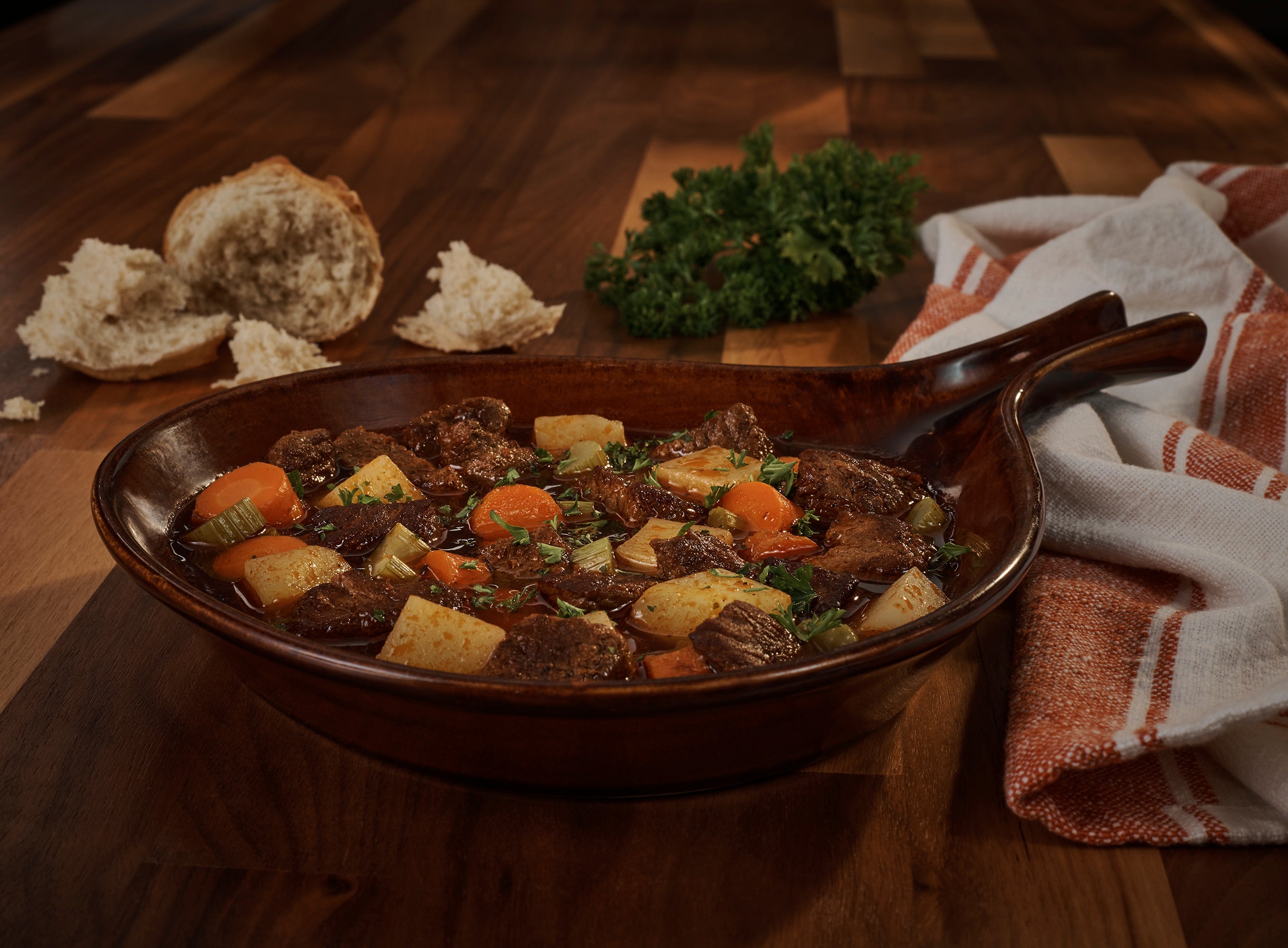 Beef Steak Choice Stew 5 Pound Each - 2 Per Case.