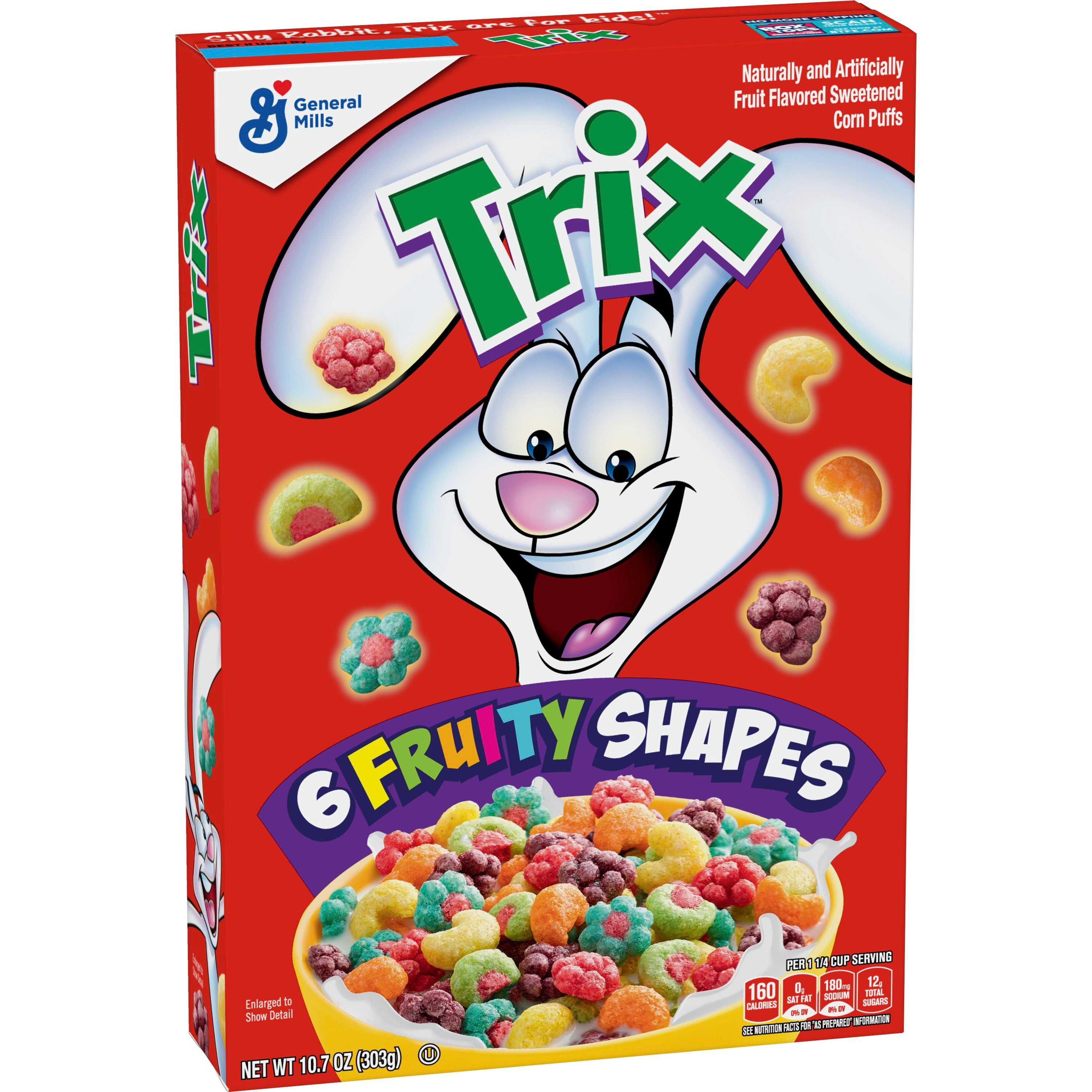 Trix™ Cereal Box 10.7 Ounce Size - 12 Per Case.