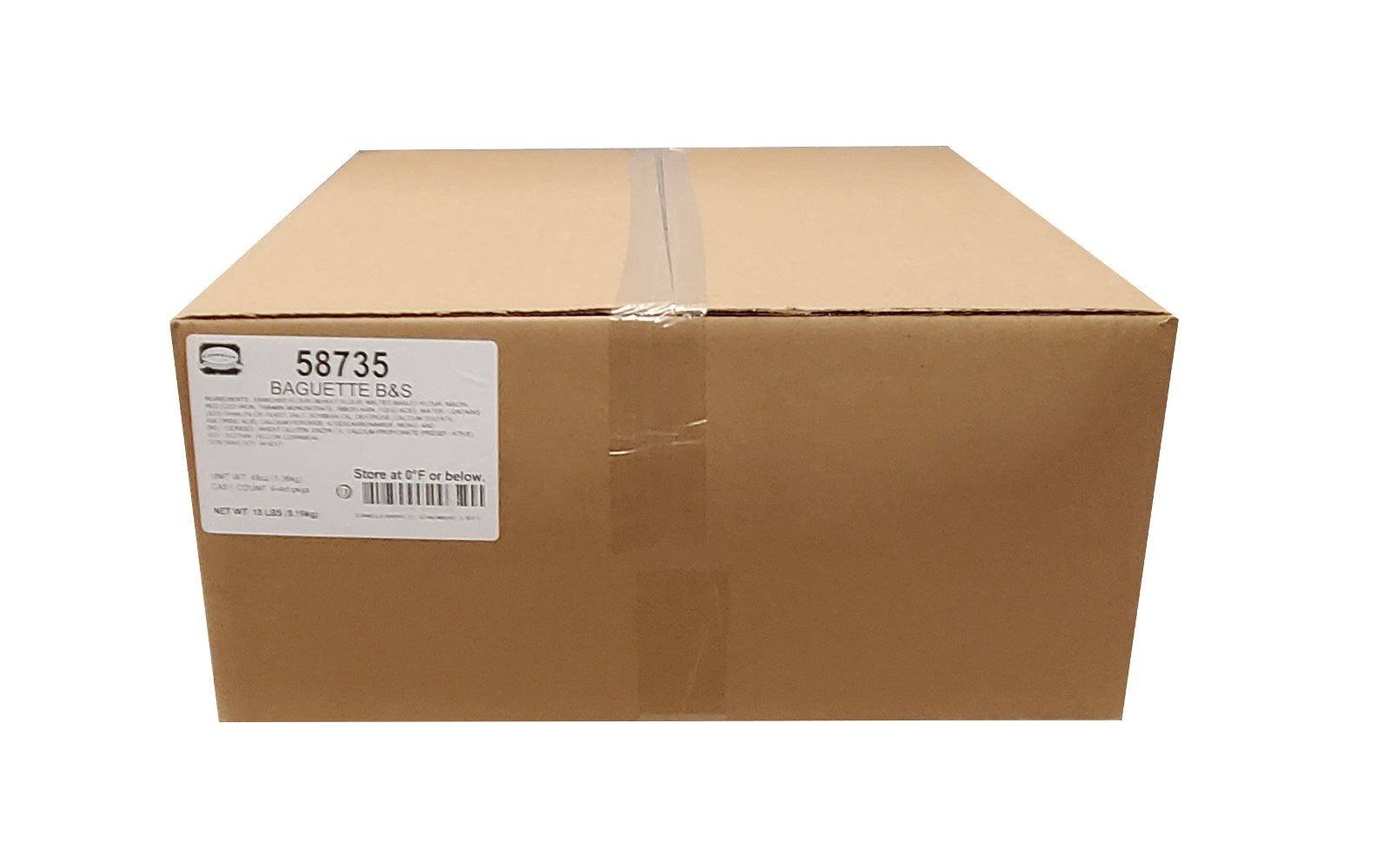 Baguette B&s 12 Ounce Size - 24 Per Case.