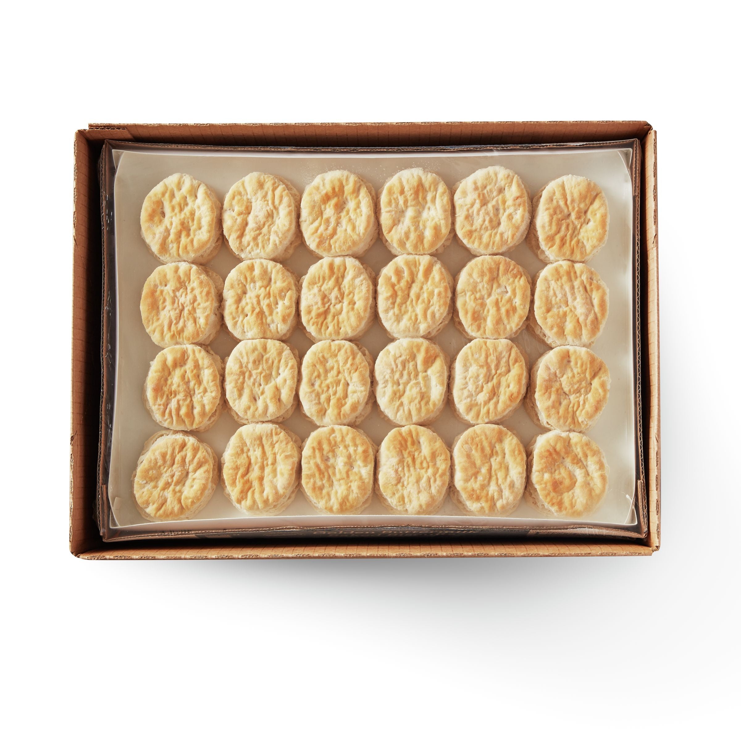 Pillsbury Baked Golden Buttermilk Biscuits 54 Ounce Size - 5 Per Case.