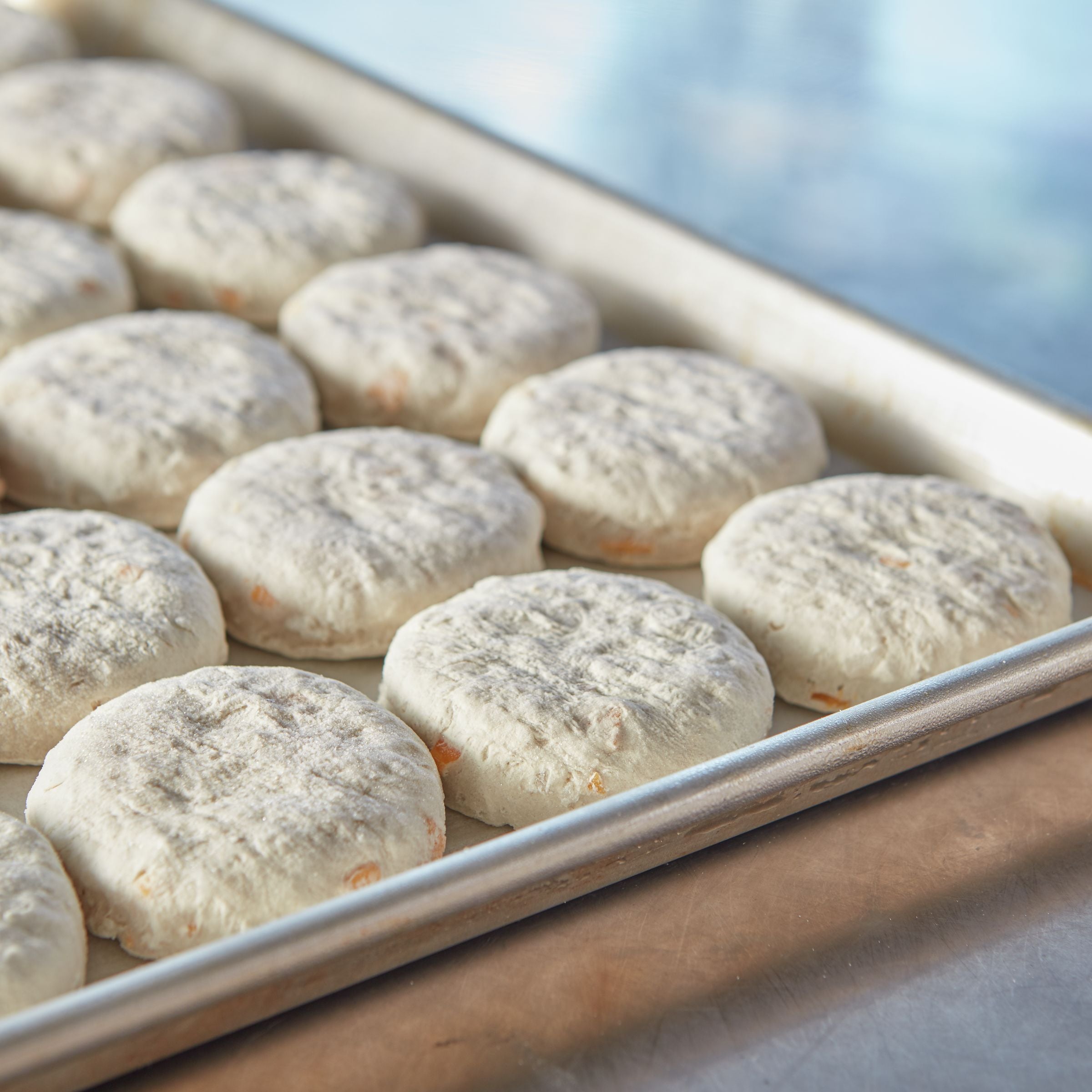 Pillsbury™ Frozen Biscuit Dough Butter Tastin'® 2.2 Ounce Size - 1 Per Case.