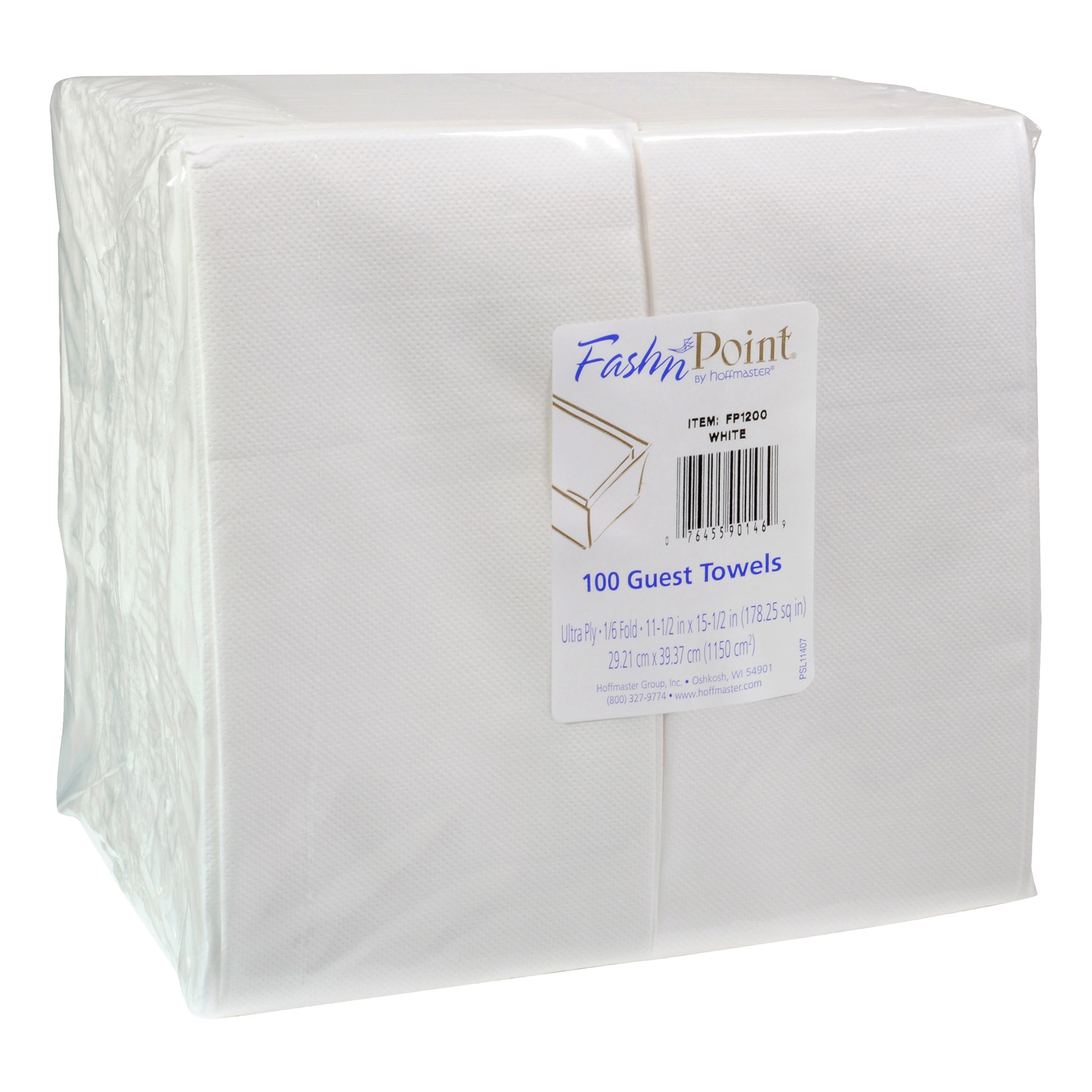 Towel Guest E Z Fold™ Fashnpoint® White Ultra Ply Fold 100 Each - 6 Per Case.