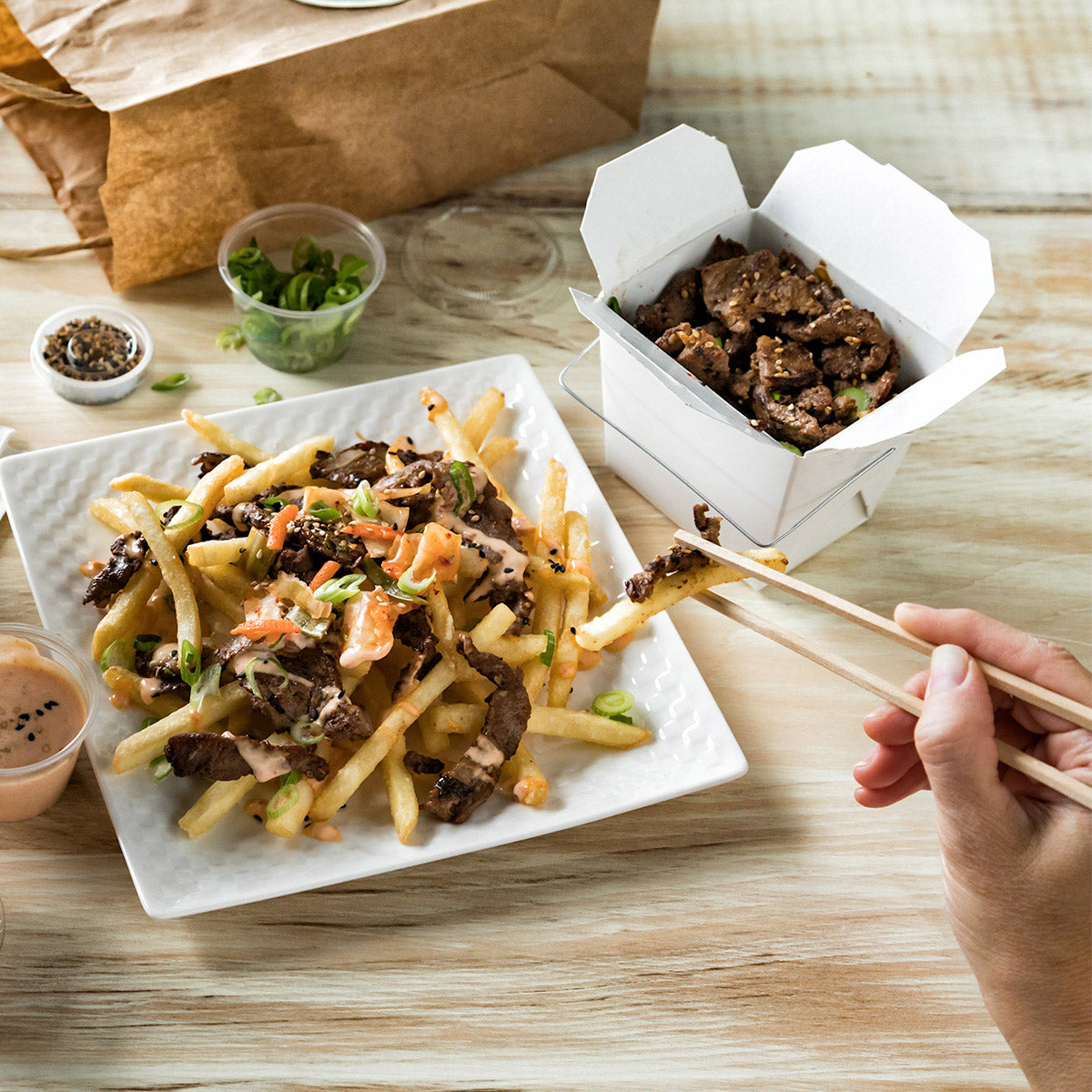 Simplot Conquest Delivery 4" Clear Coatedshoestring Cut Fries 4.5 Pound Each - 6 Per Case.