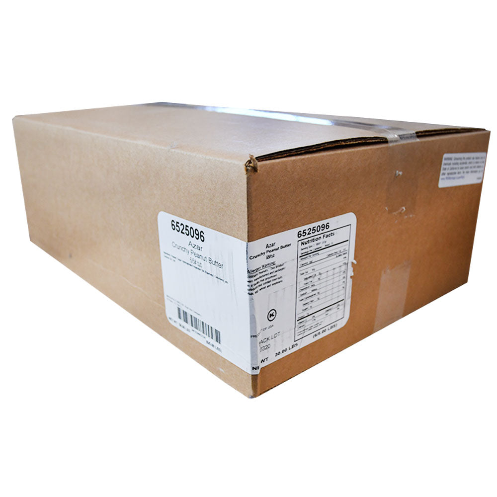 Azar Crunchy Pnut Bttr 5 Pound Each - 6 Per Case.