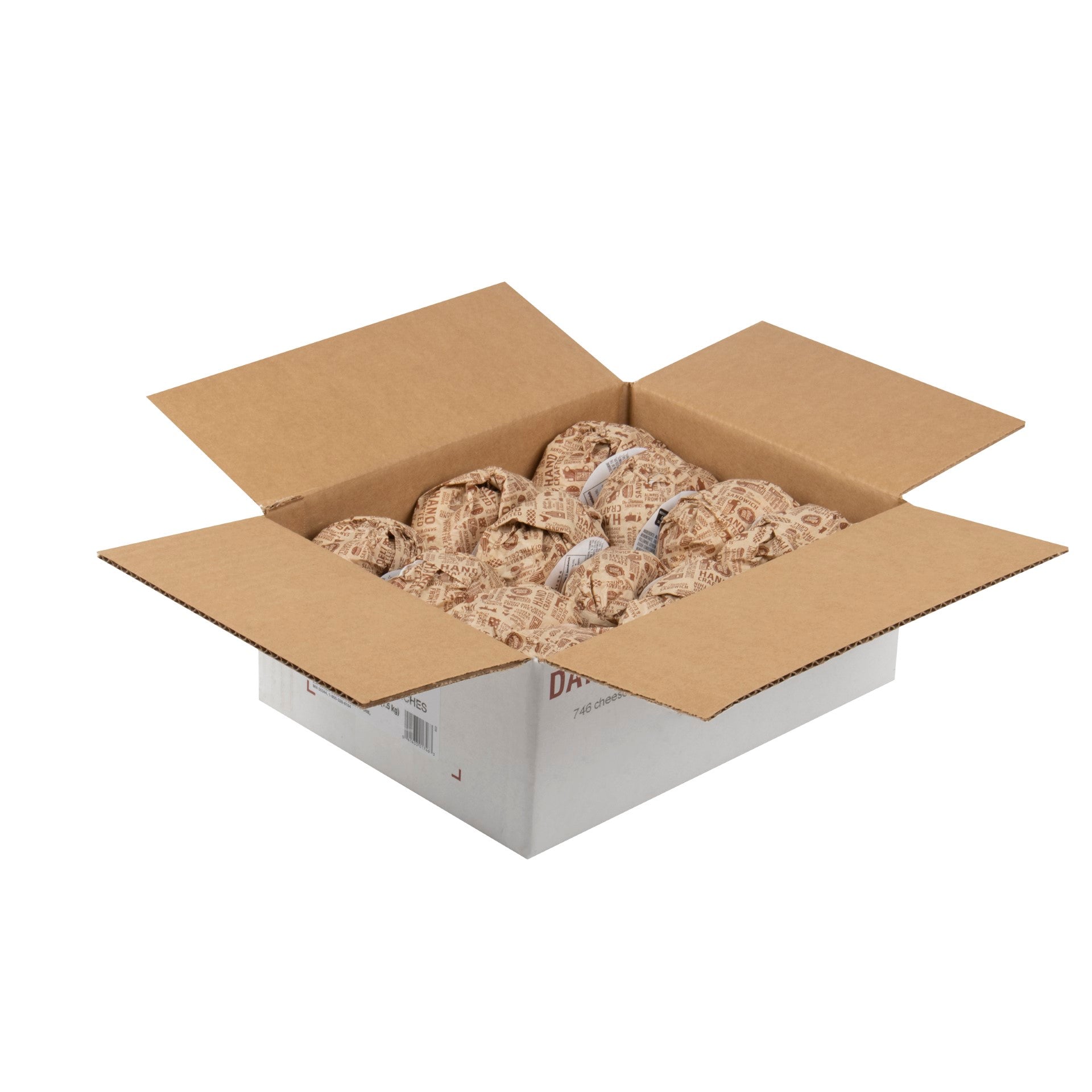 Deli Express Cheeseburger 4.5 Ounce Size - 12 Per Case.