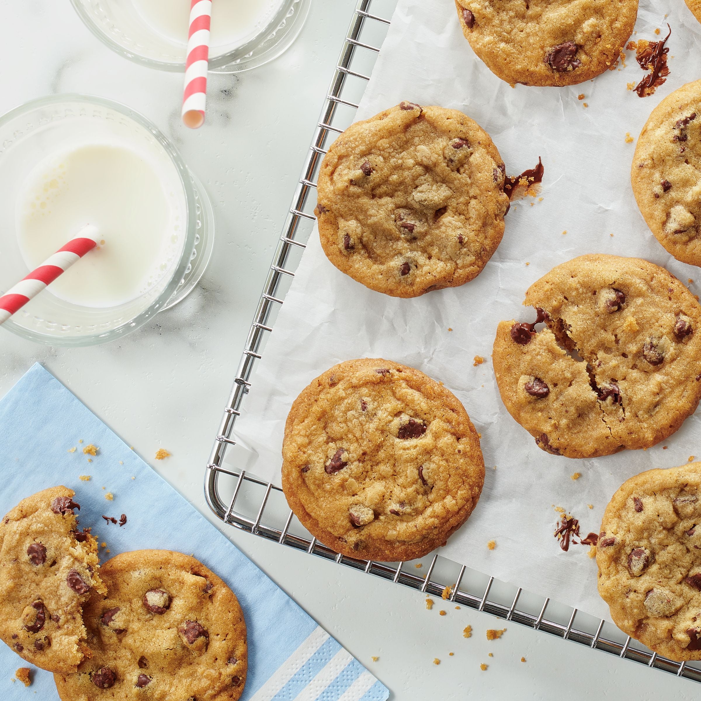 Pillsbury Ready To Bake Chocolate Chip Cookie Dough 16 Ounce Size - 12 Per Case.