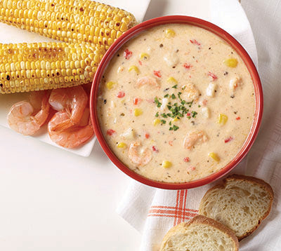 Blount Chowder Shrimp & Corn 4 Pound Each - 4 Per Case.