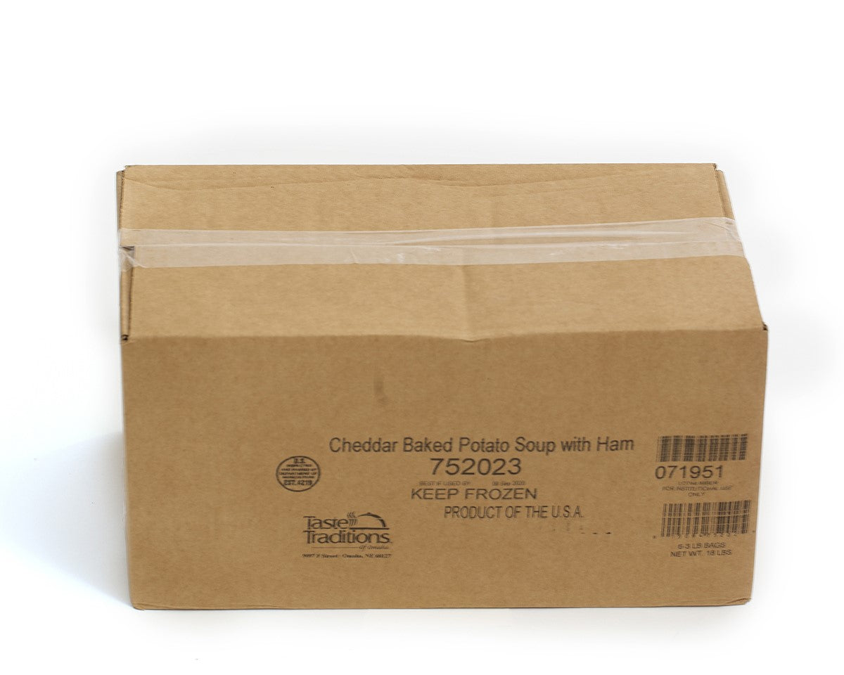 Cheddar Baked Potato Retail Pack 3 Pound Each - 6 Per Case.