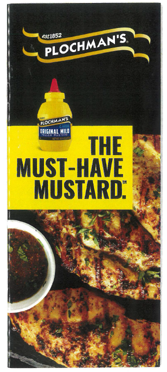 Plochman's Kosciusko Lager Beer Mustard 1 Gallon - 2 Per Case.