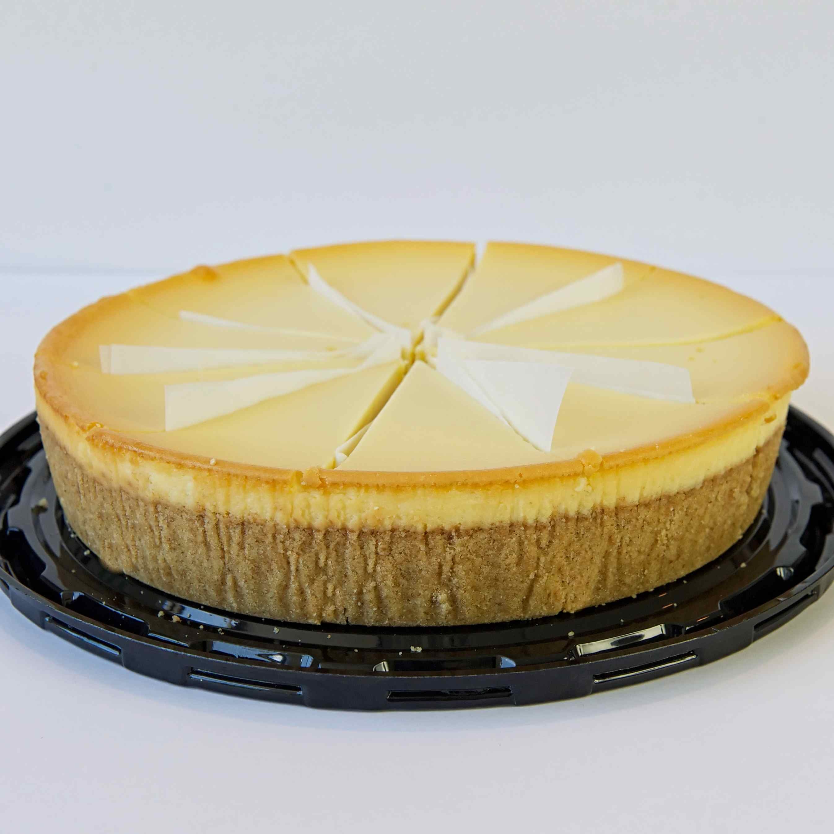New York Style Cheesecake 10" Cut Inch 10 In - 2 Per Case.