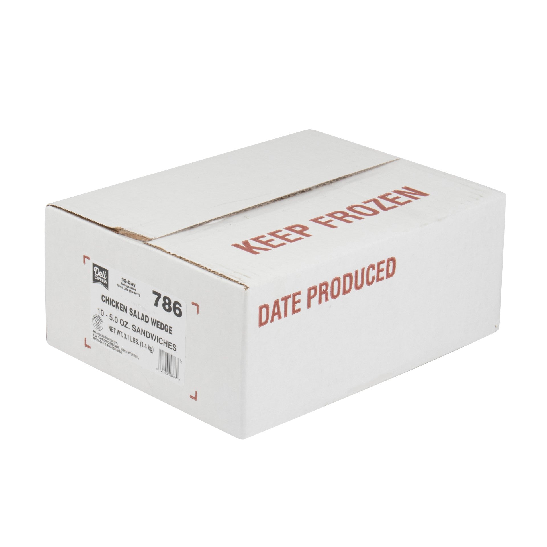 Deli Express Chicken Salad 5 Ounce Size - 10 Per Case.