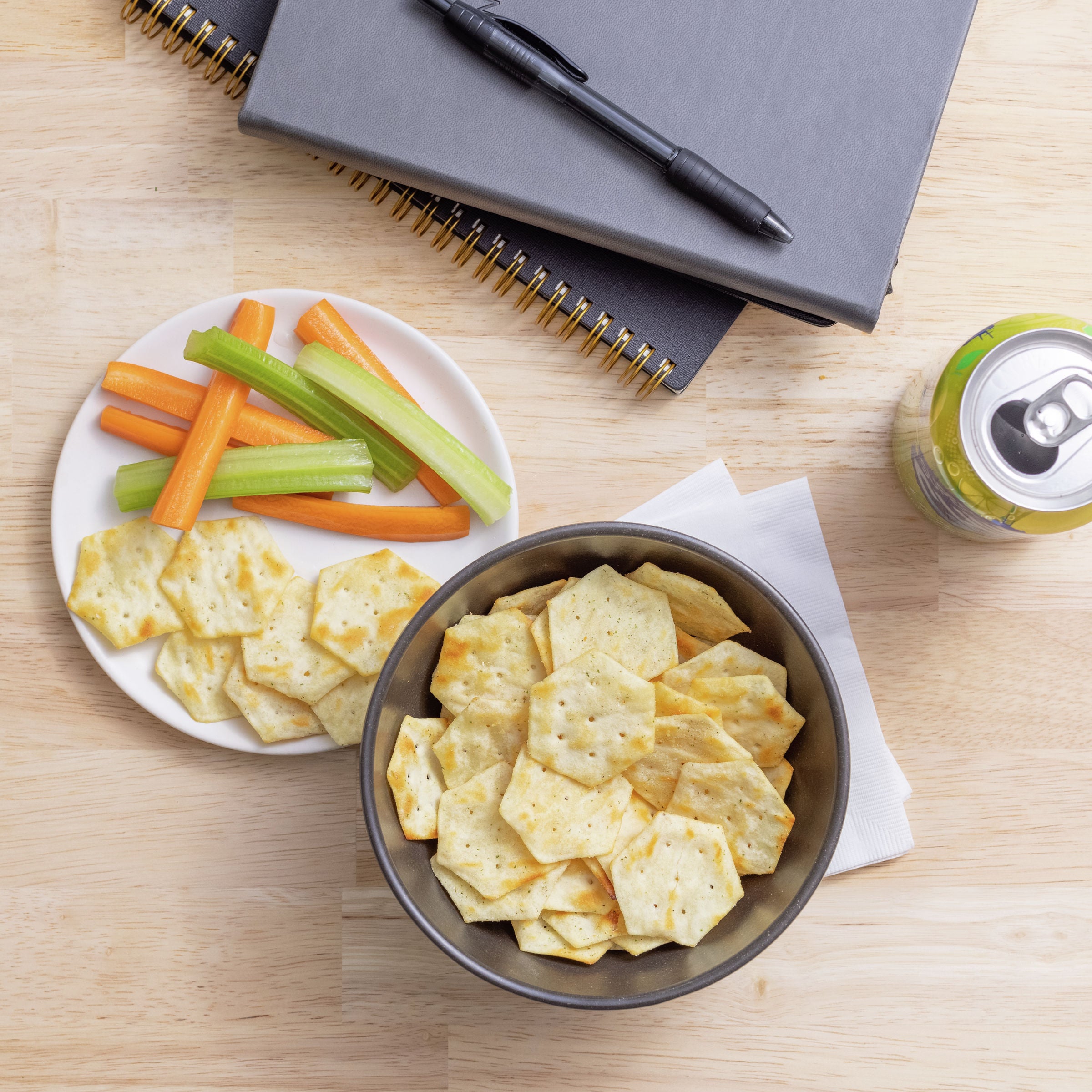 Gardetto's™ Snack Crisps Peppercorn Ranch 3 Ounce Size - 7 Per Case.