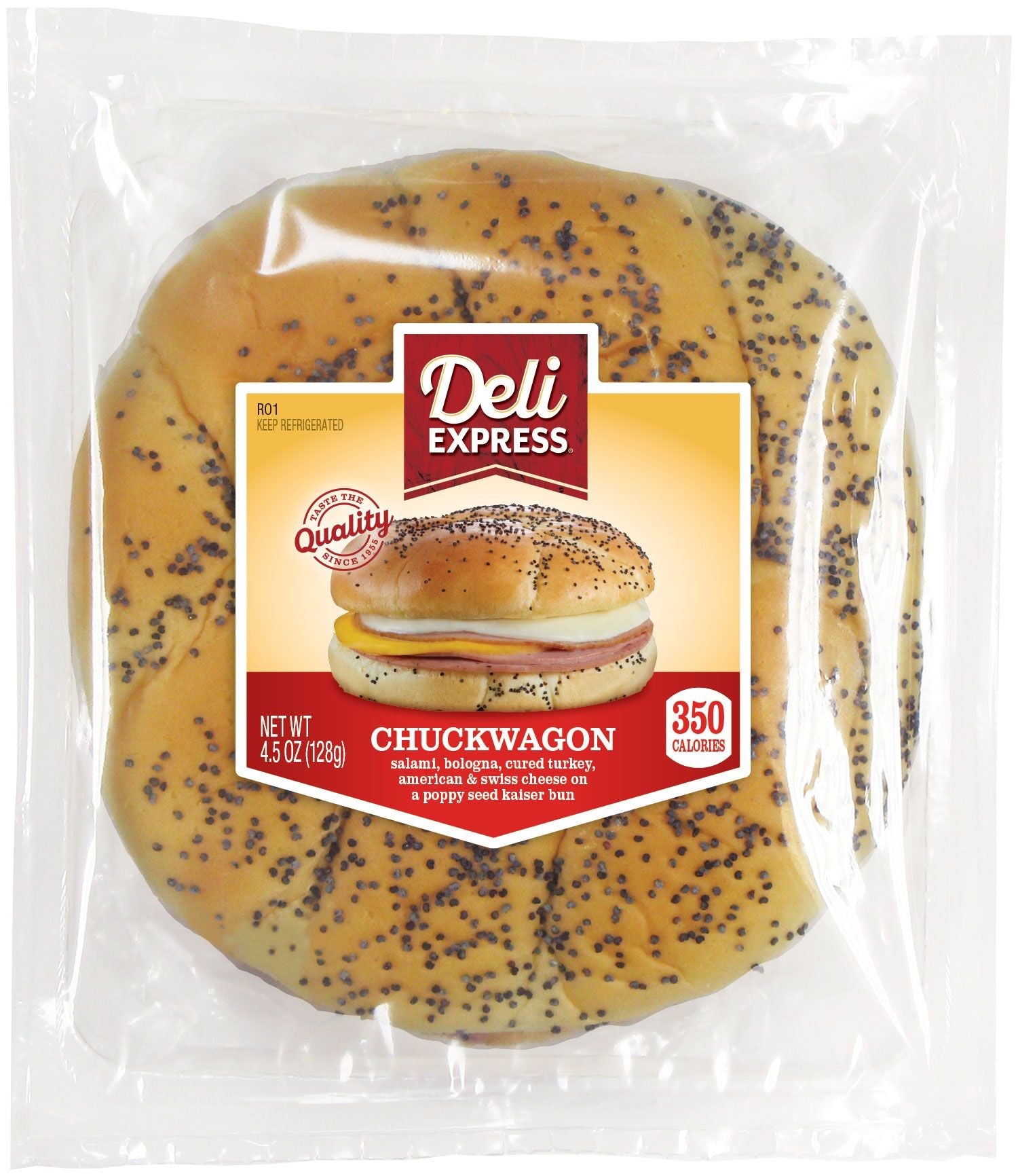 Deli Express Chuckwagon 4.5 Ounce Size - 10 Per Case.