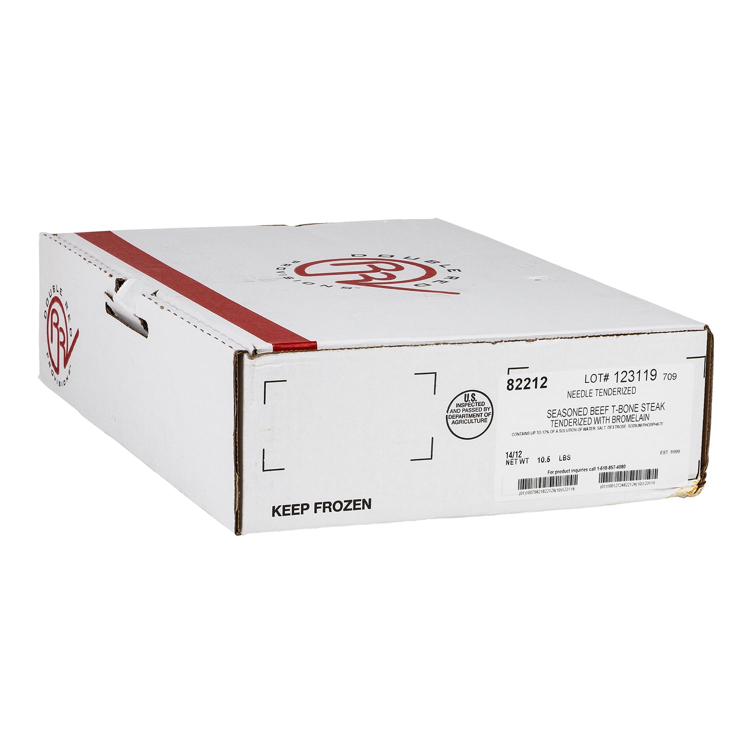 Beef Bone Steak Seasoned 12 Ounce Size - 14 Per Case.