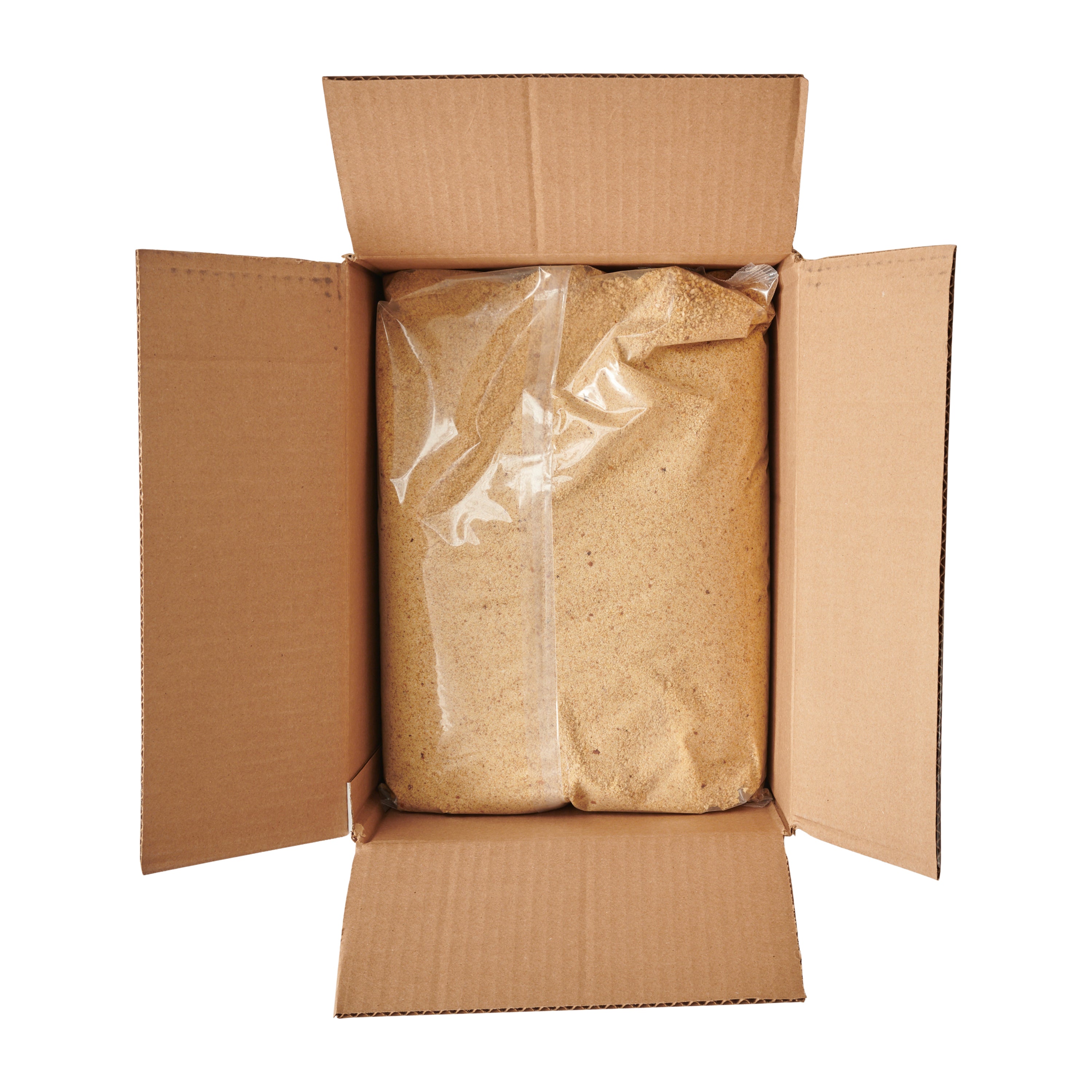 Chef's Finest Crumbled Medium Plain Bread 7.5 Pound Each - 2 Per Case.