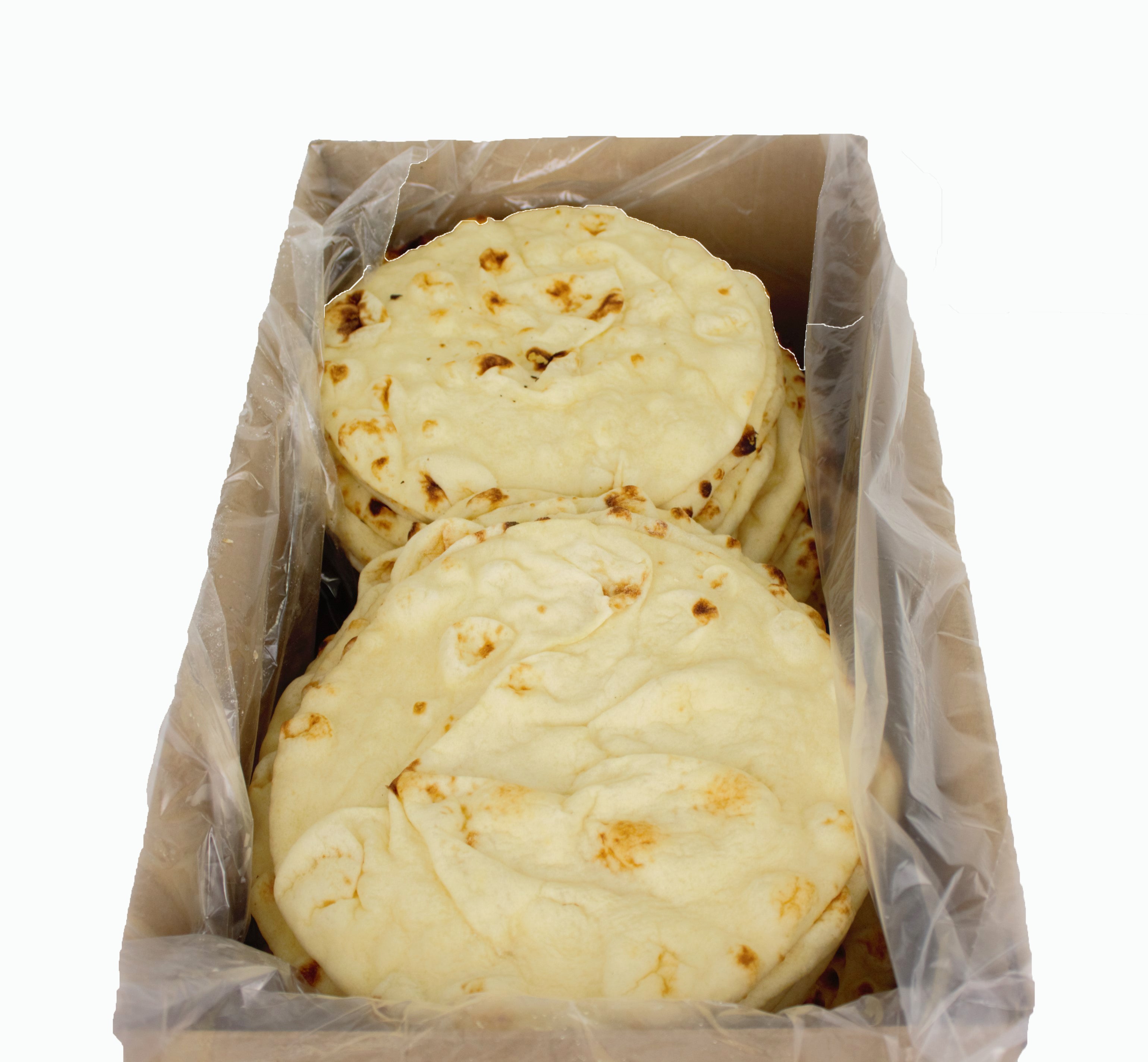 Stonefire Naan Round Original 10" 50 Count Packs - 1 Per Case.