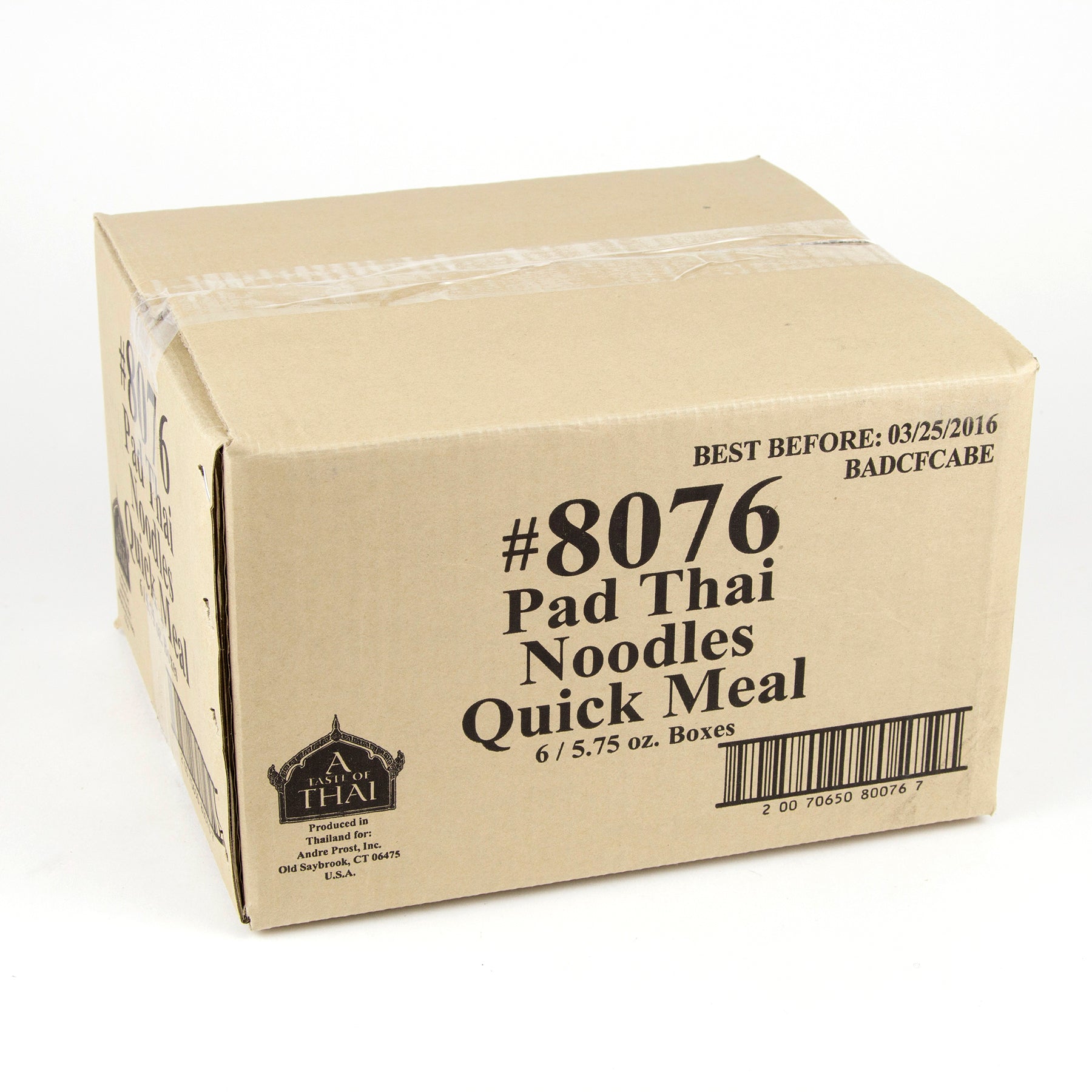 Pad Thai Noodles 5.75 Ounce Size - 6 Per Case.