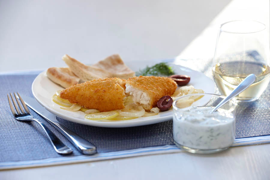 Mrsf Or Breaded Cod Fillets 2.5 Pound Each - 4 Per Case.