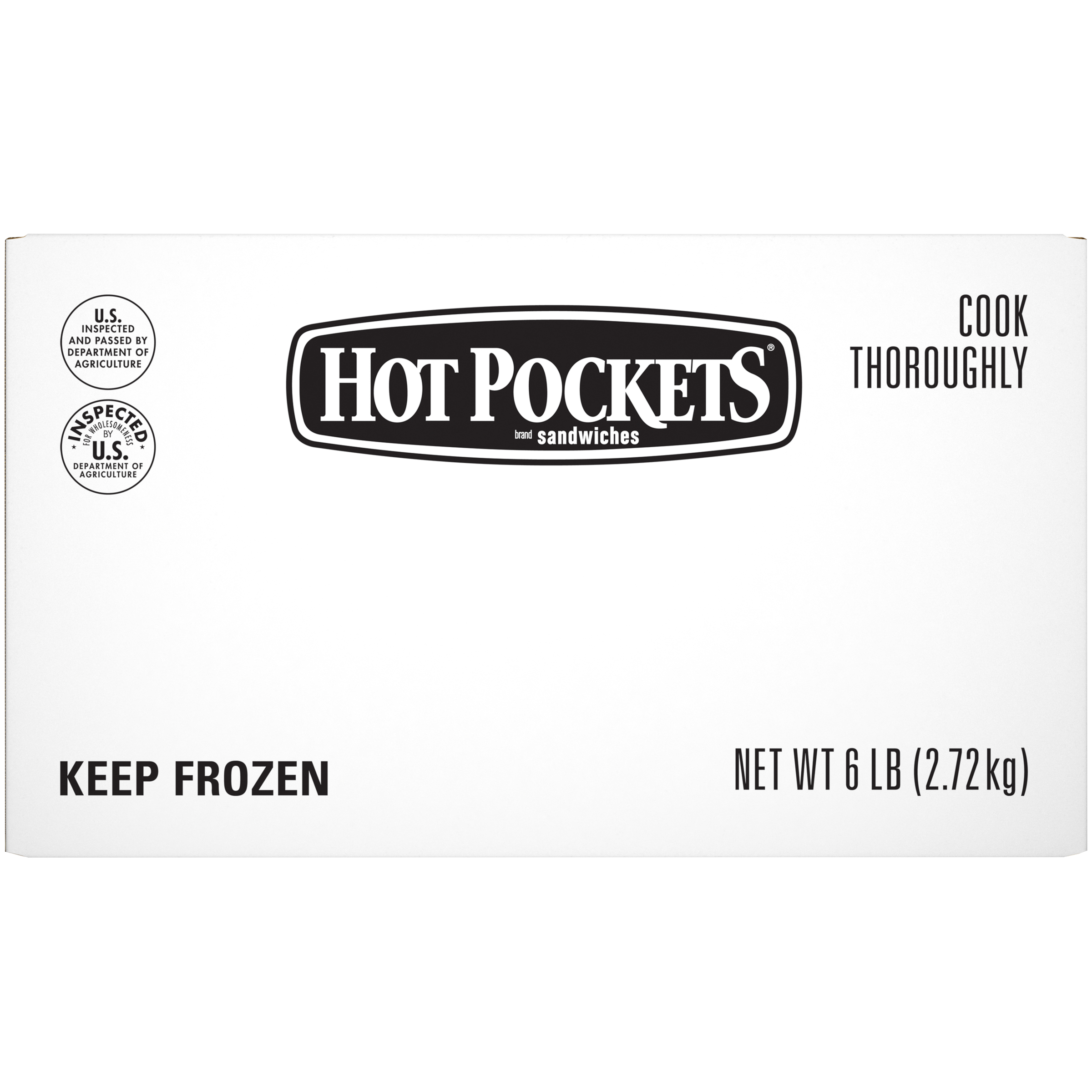 Hot Pocket Individually Wrapped Philly Steak & Cheese 8 Ounce Size - 12 Per Case.
