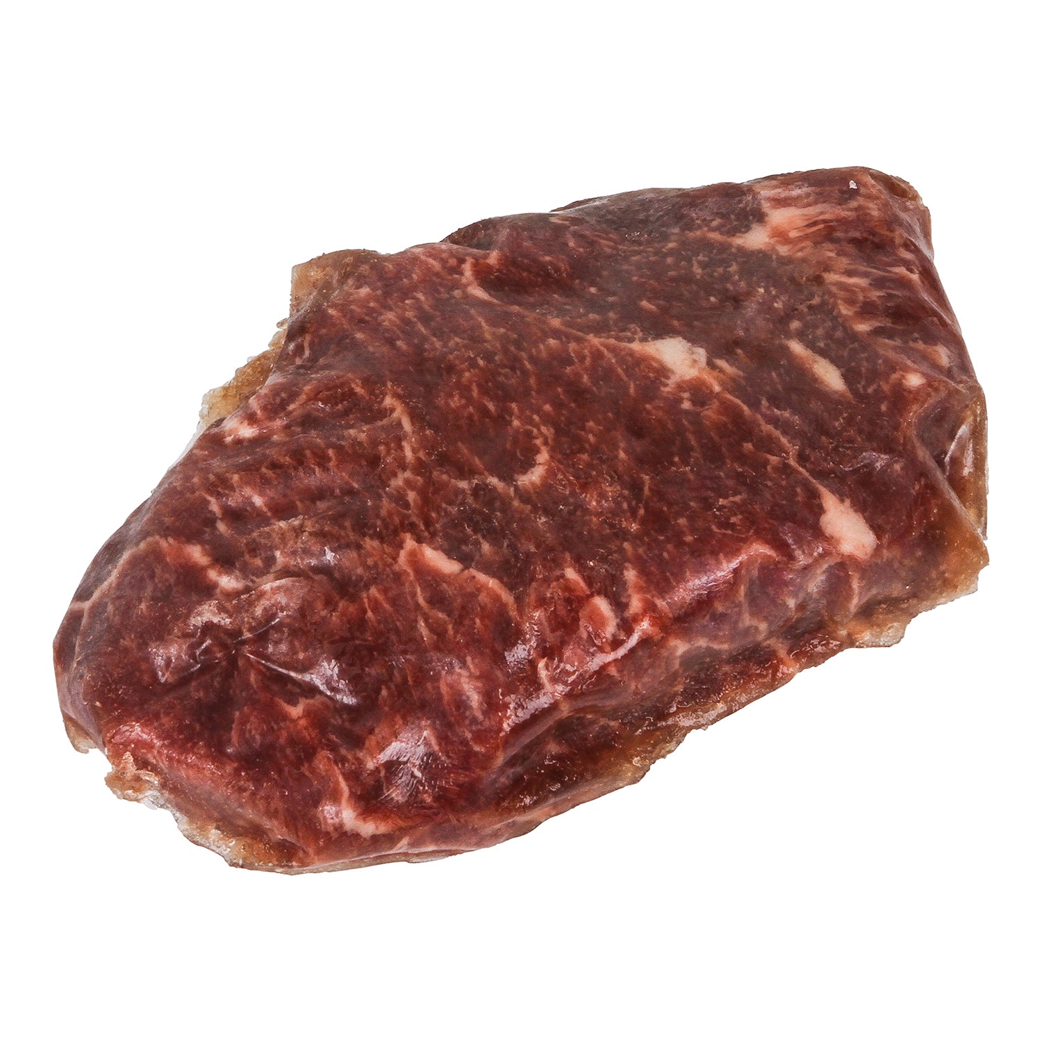 Seasoned Beef Flat Iron 4 Ounce Size - 40 Per Case.