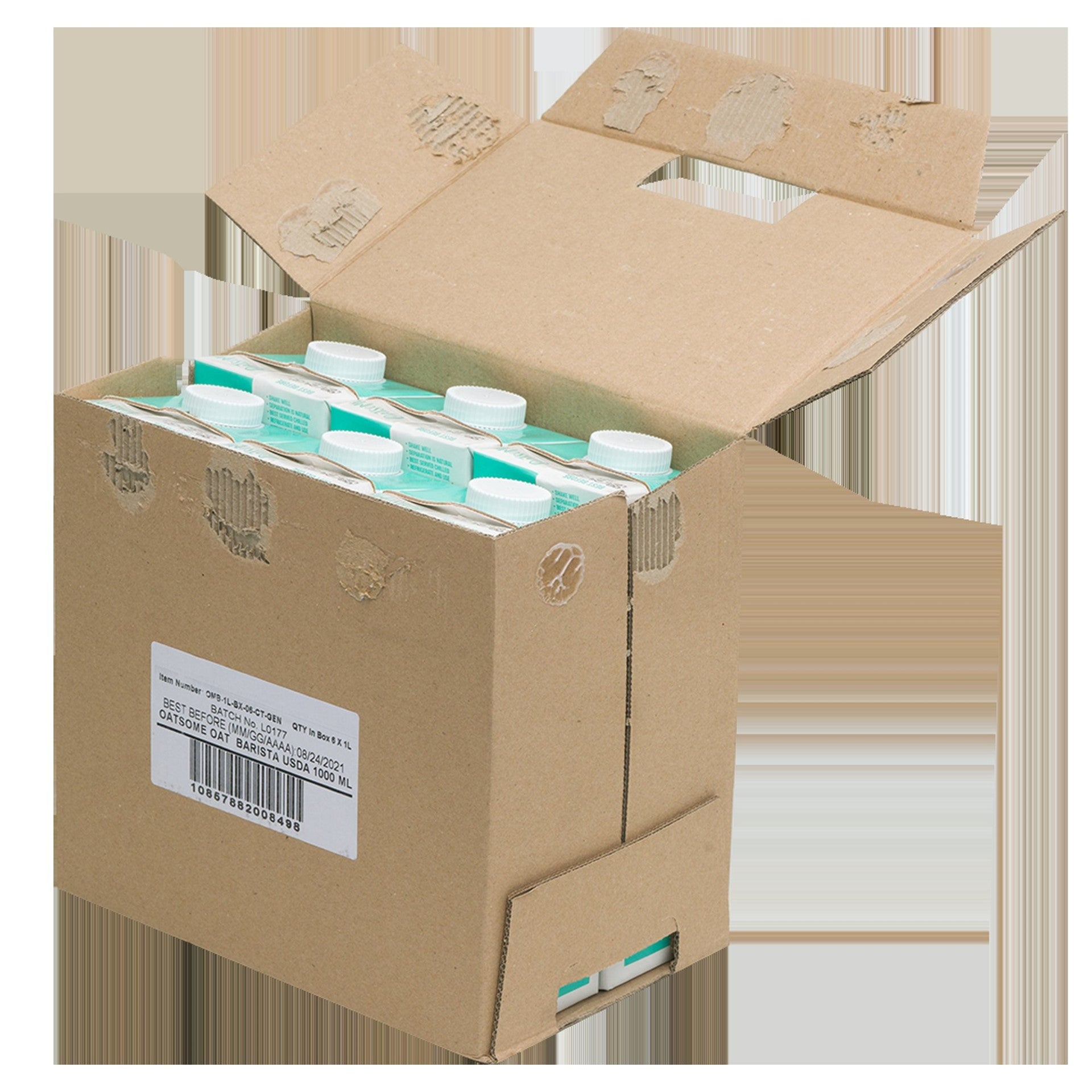 Oatsome Oatsome Oat Milk Barista 1 Liter - 6 Per Case.