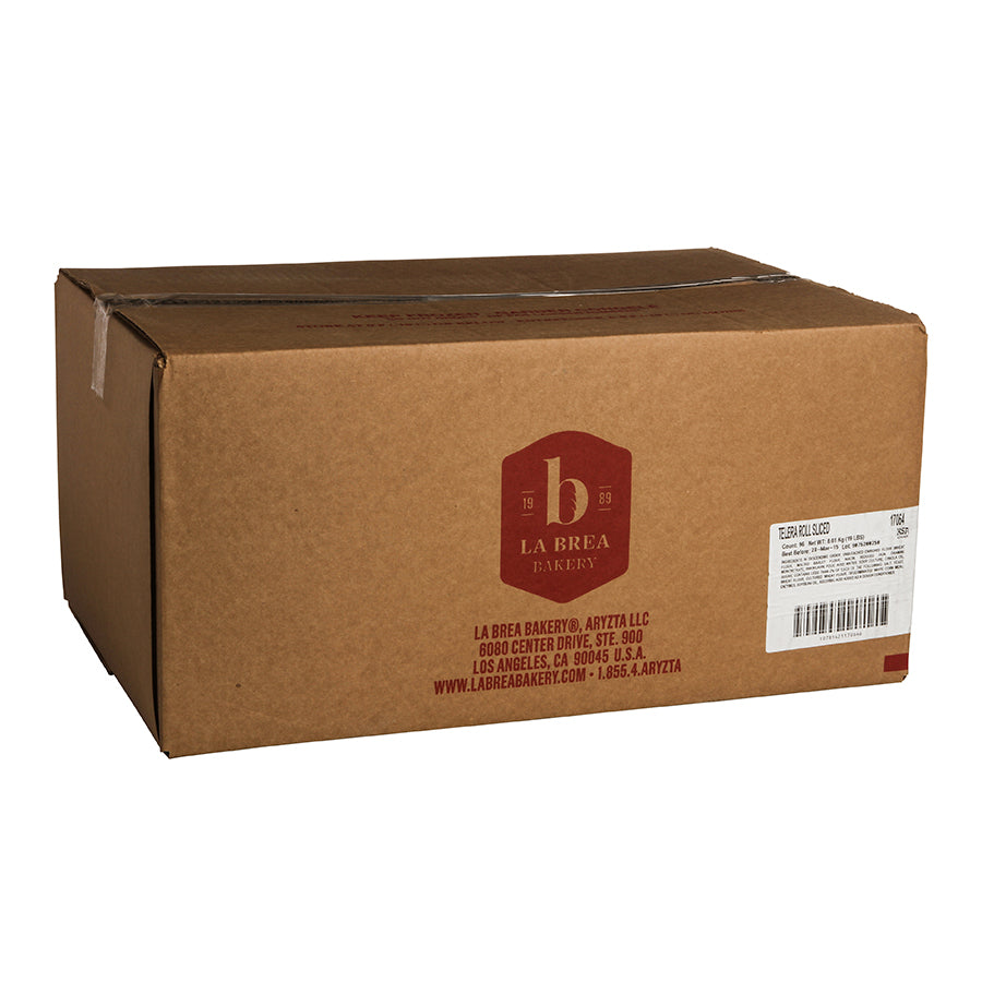 Bread Telera Roll Sliced Parbaked Frozen Bulkbag 3.5 Ounce Size - 96 Per Case.