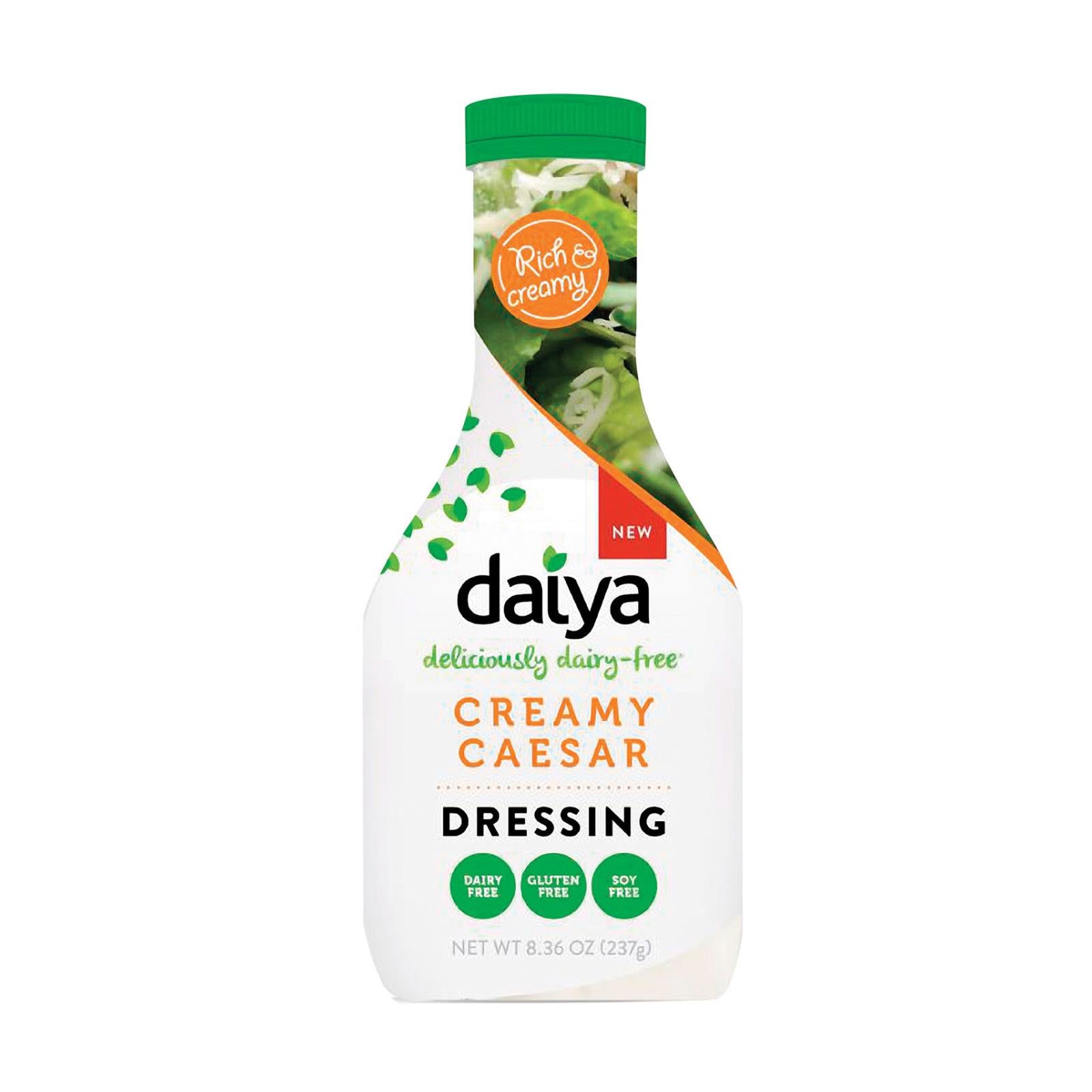 Daiya Foods - Dairy Free Salad Dressing - Creamy Caesar - Case of 6 - Daiya Foods - Dairy Free Salad Dressing - Creamy Caesar - Case of 6 -