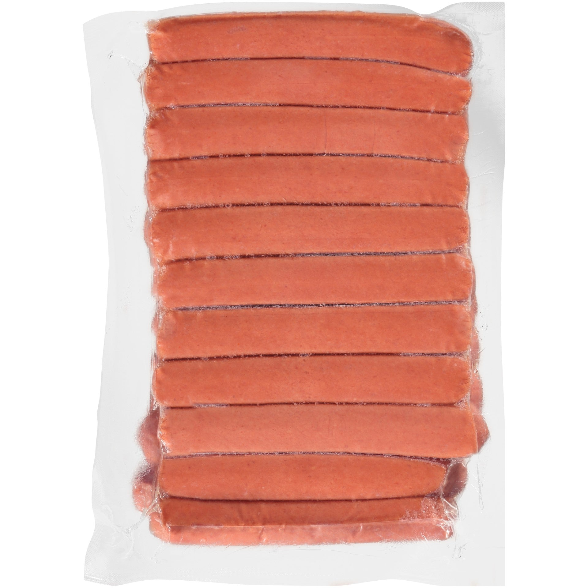 Nathan's Famous Beef Frank Skinless 6" 60 Each Per Case.