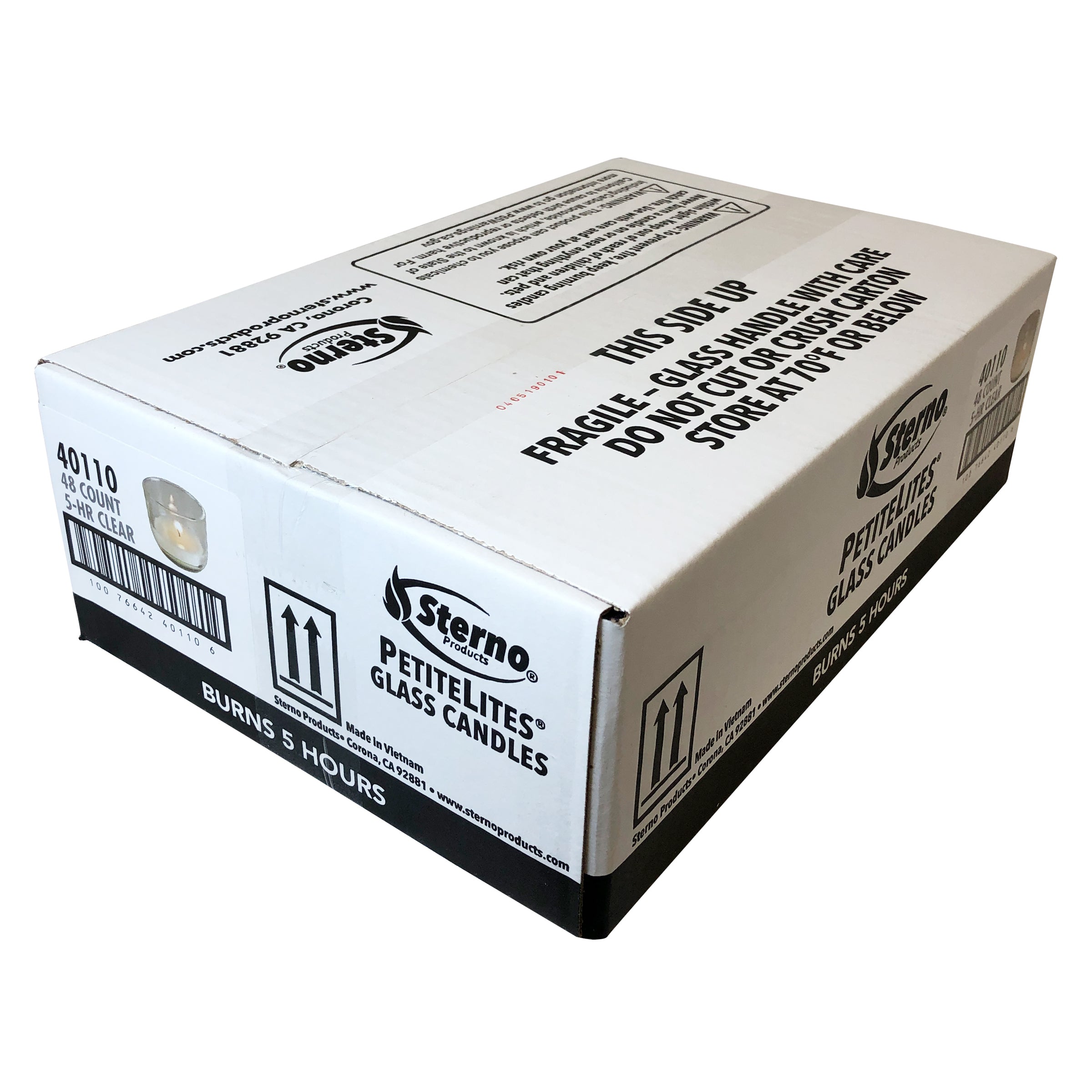 Hr Petite Lites Clear Glass 48 Each - 1 Per Case.