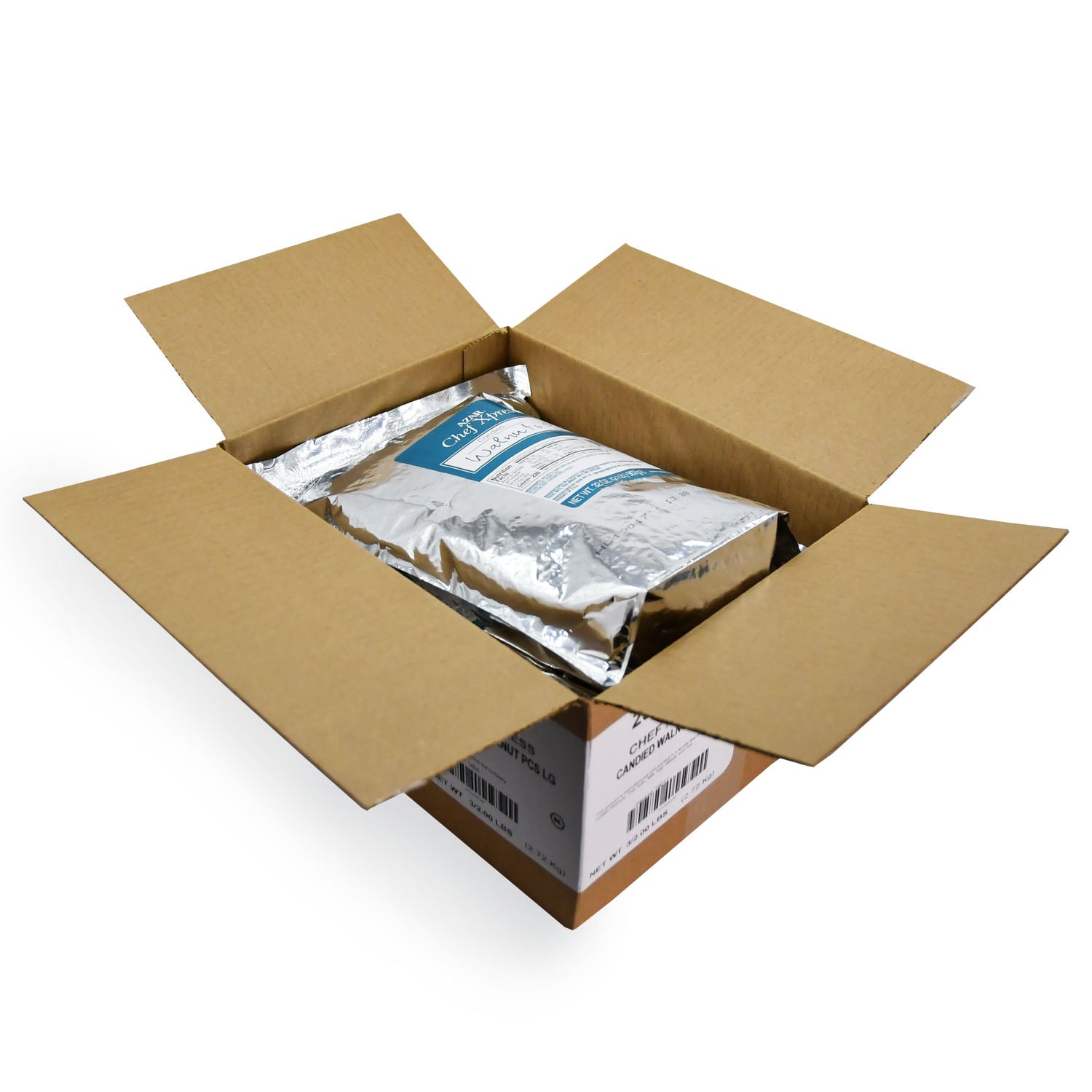 Cfx Candied Walnut Lg 2 Pound Each - 3 Per Case.