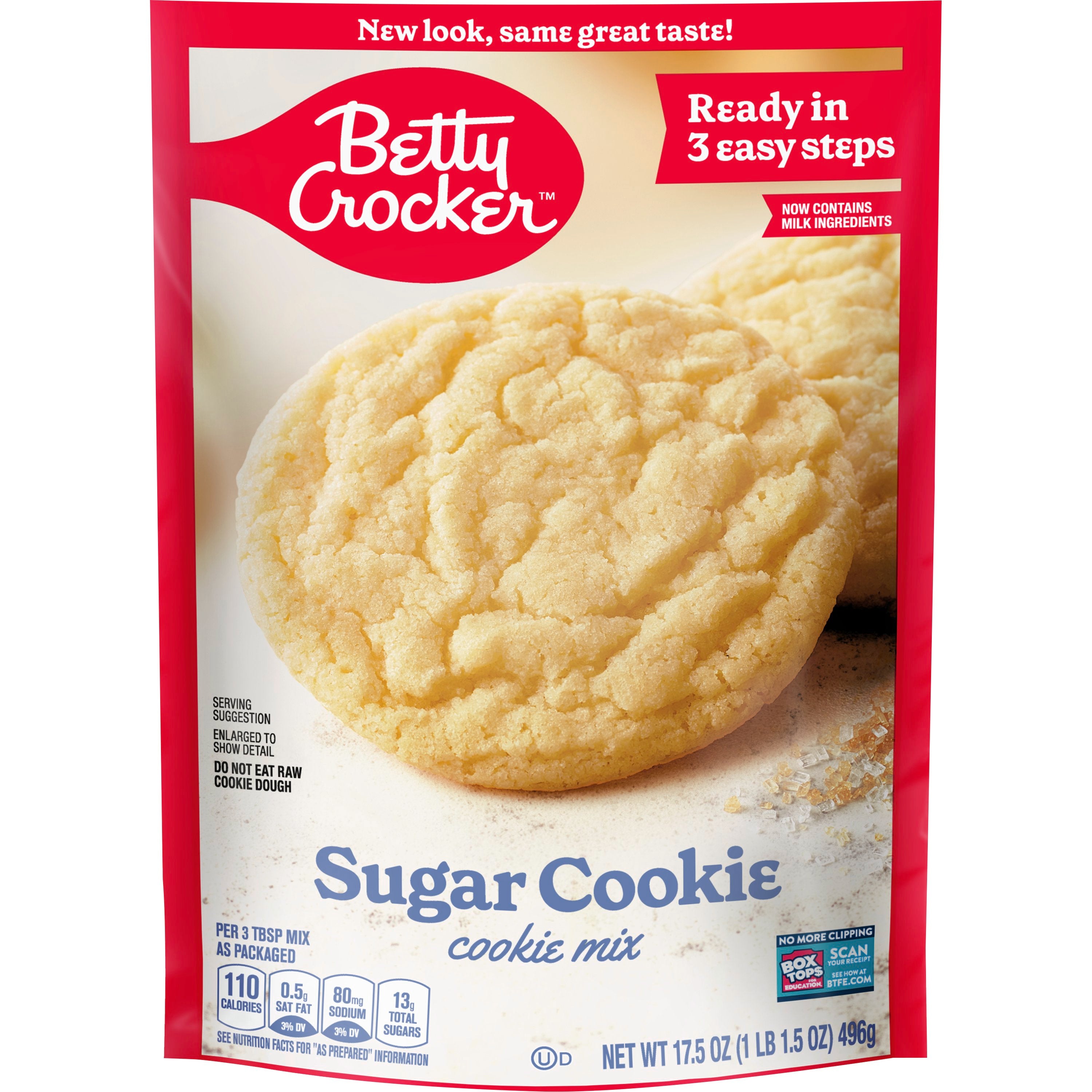 Betty Crocker™ Cookie Mix Sugar 17.5 Ounce Size - 12 Per Case.