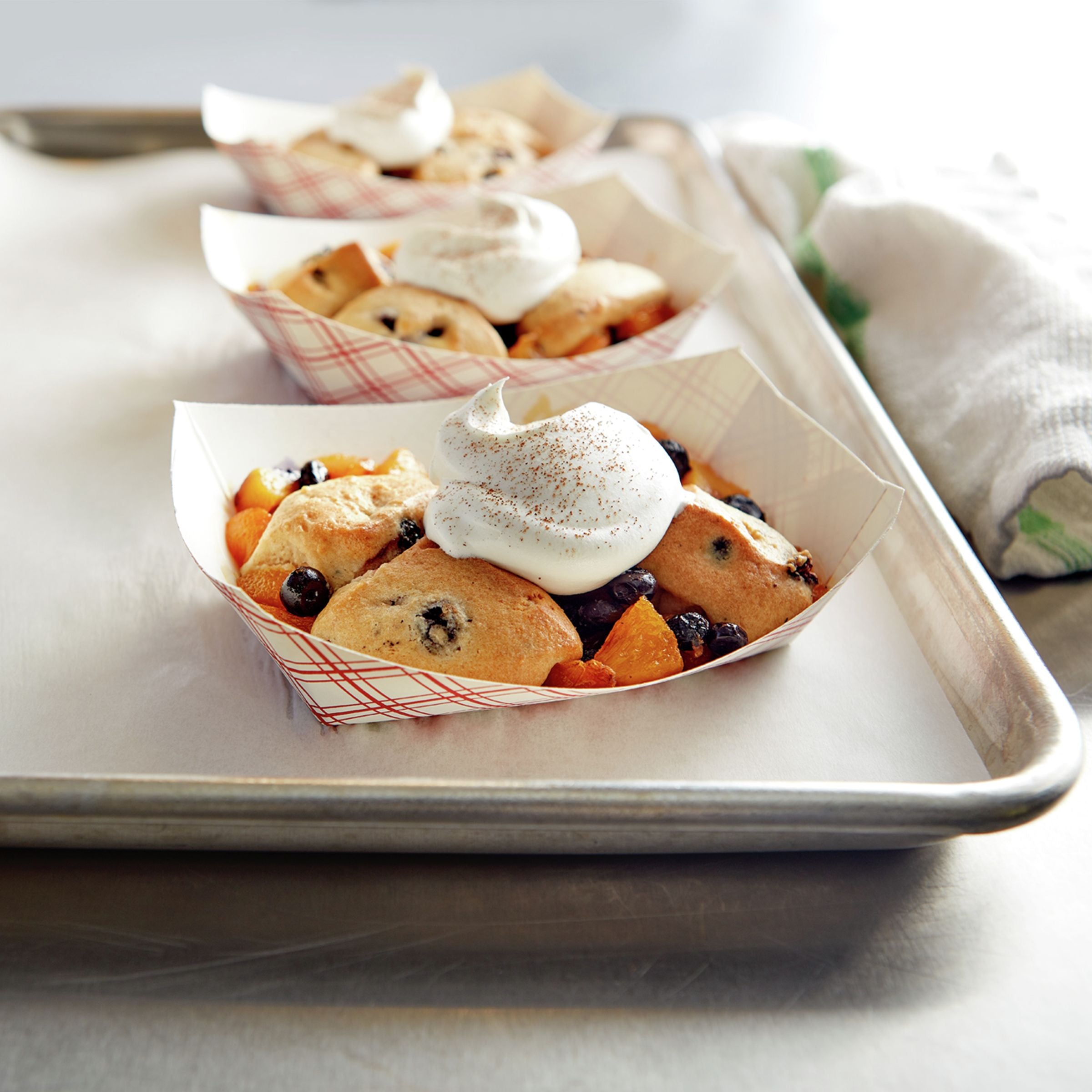 Pillsbury™ Place & Bake™ Frozen Muffintop Batter Whole Grain Blueberry 2.1 Ounce Size - 1 Per Case.