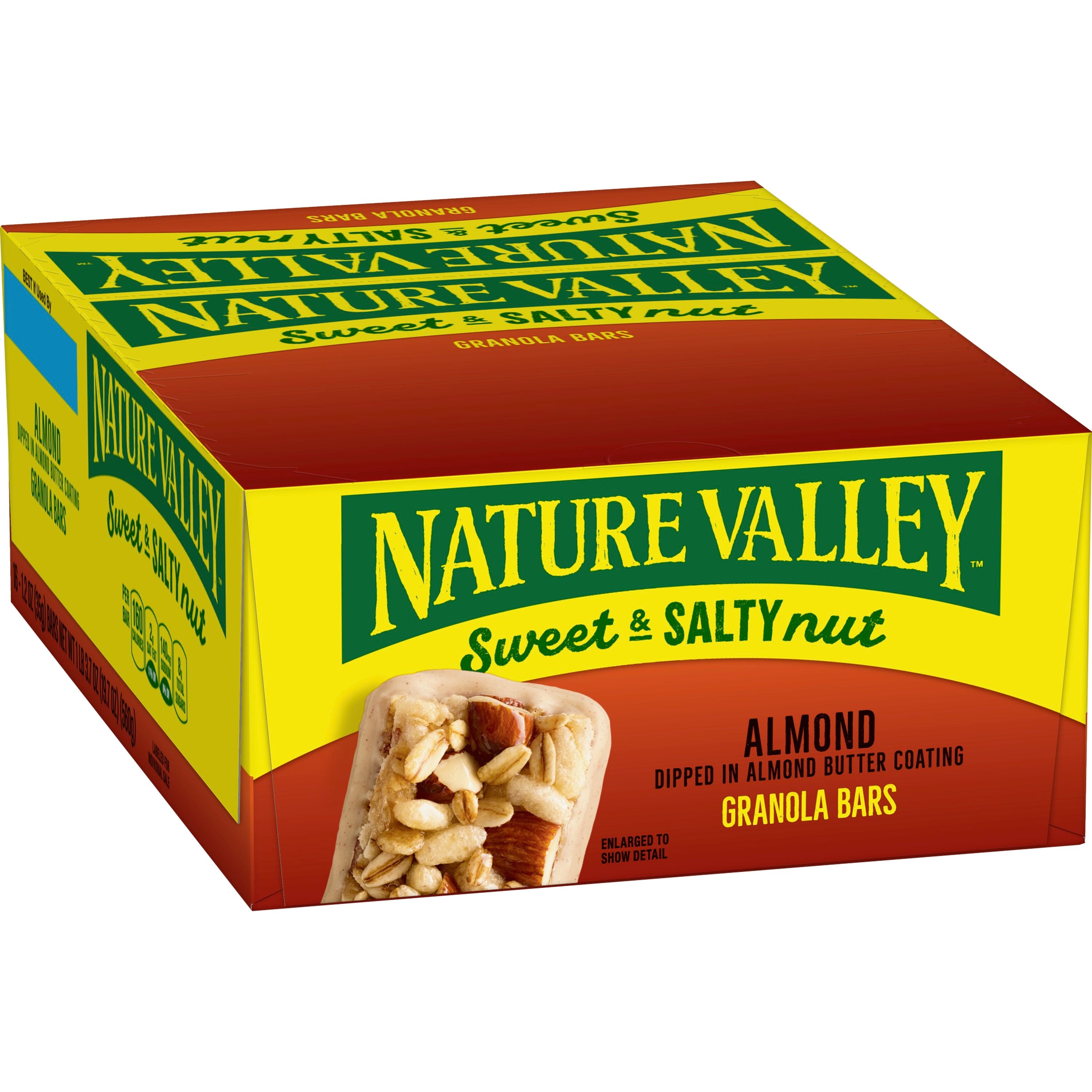 Nature Valley™ Chewy Granola Bars Sweet &salty Almond 19.7 Ounce Size - 8 Per Case.