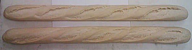 Vie De France Bread French Baguette 4" 11.8 Ounce Size - 24 Per Case.