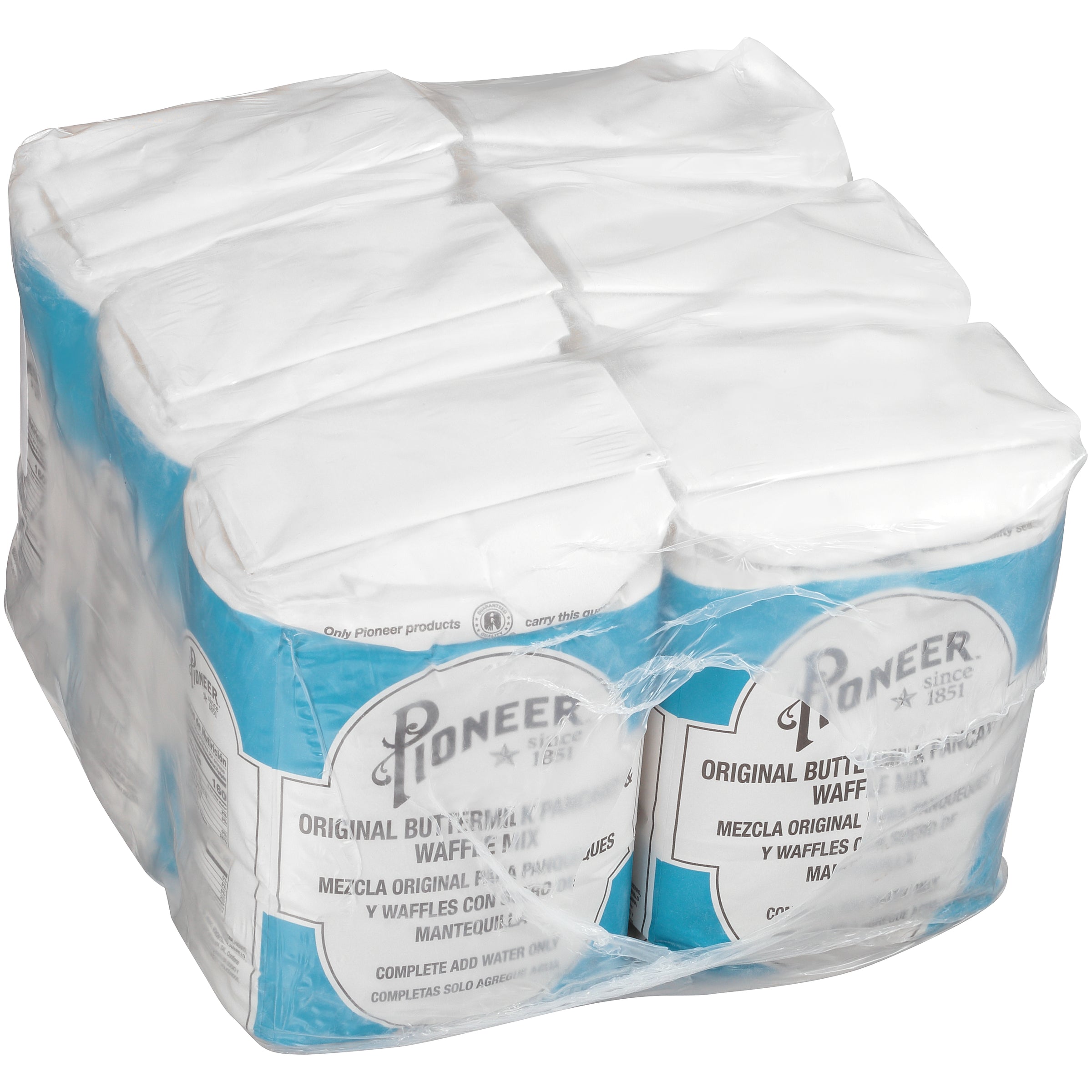 Pioneer Original Buttermilk Pancake & Wafflemix 5 Pound Each - 6 Per Case.