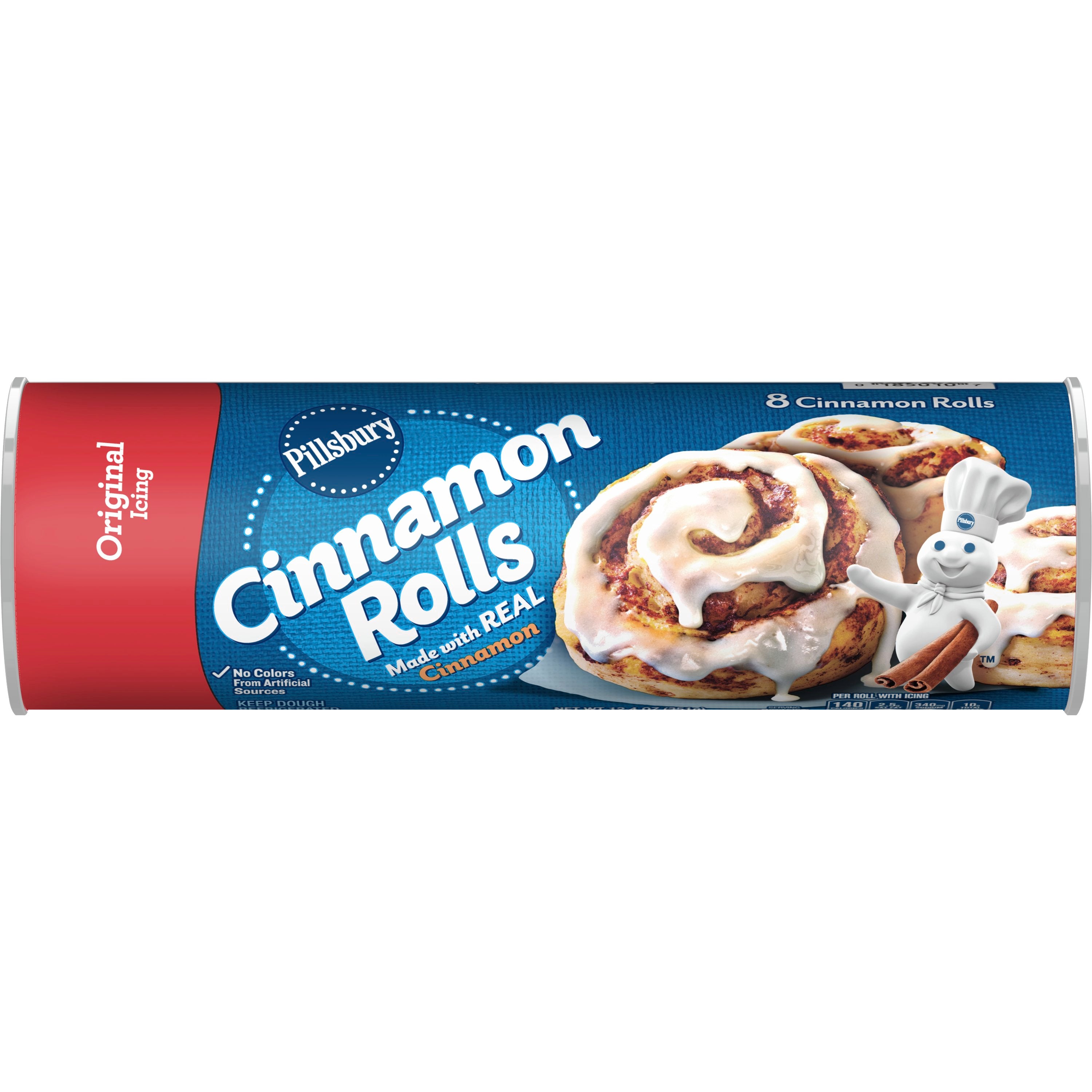 Pillsbury Cinnamon Roll 12.4 Ounce Size - 12 Per Case.