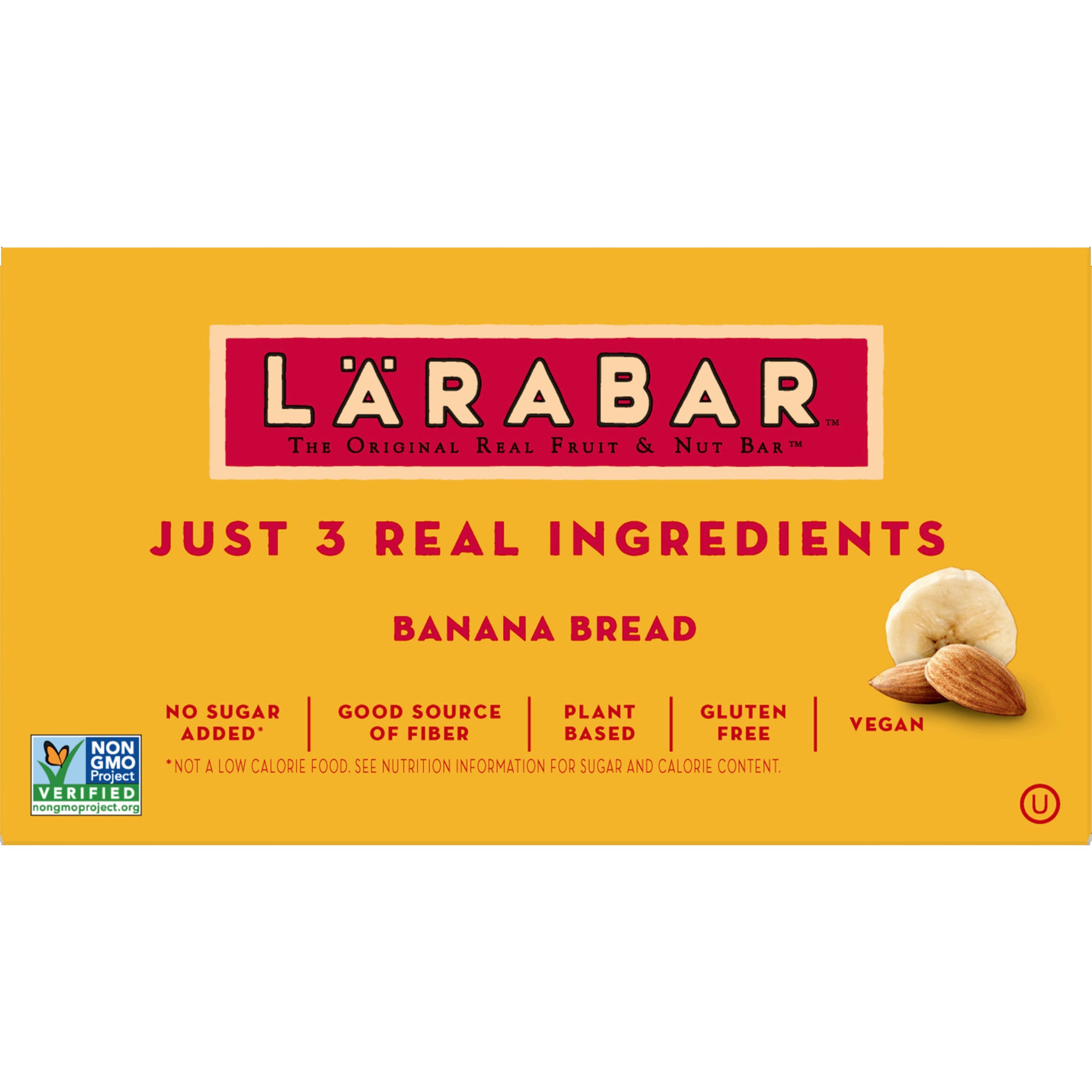 Larabar™ Fruit & Nut Bar Banana Bread Bar 25.6 Ounce Size - 4 Per Case.