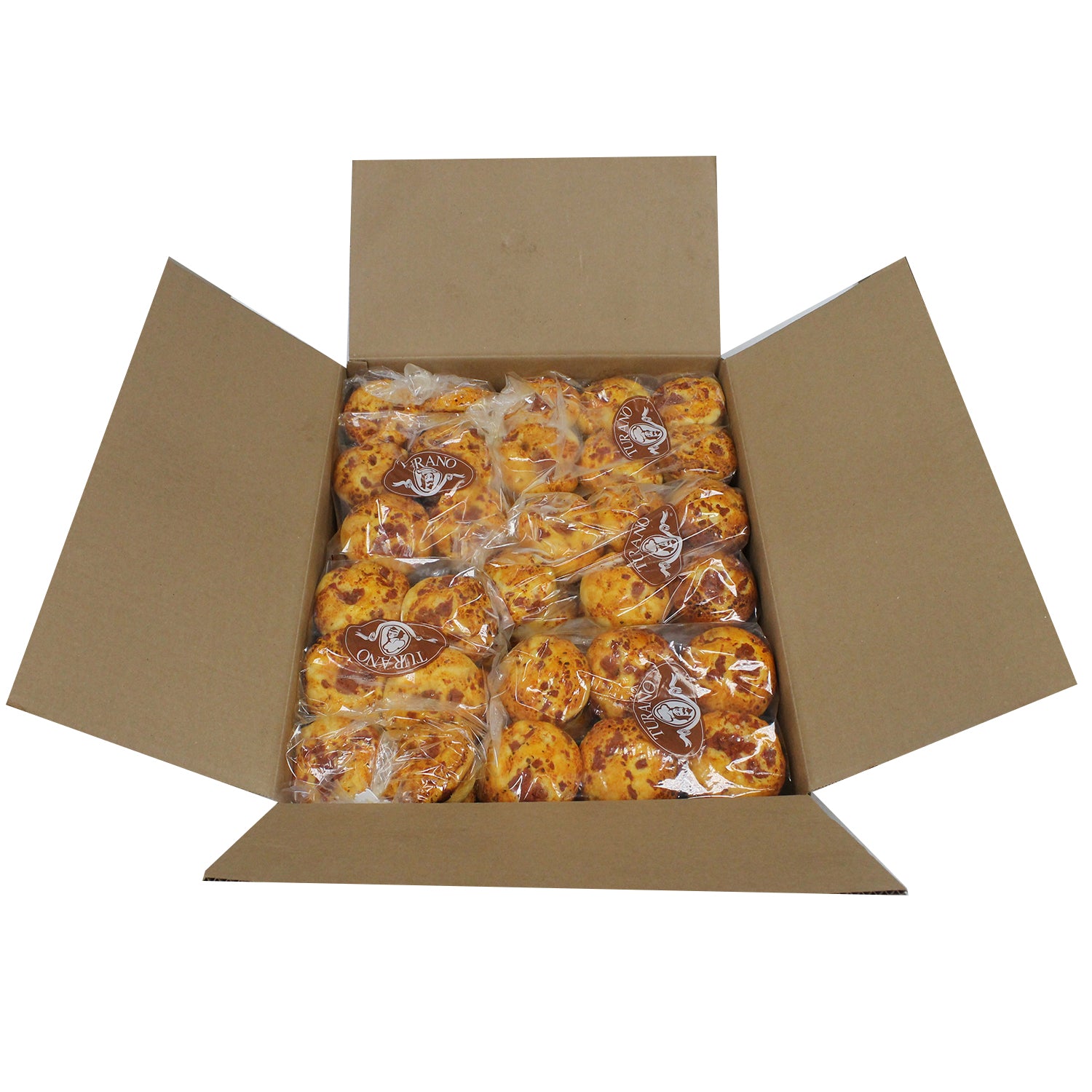 4" Tomato & Basil Focaccina Rolls 3 Ounce Size - 60 Per Case.