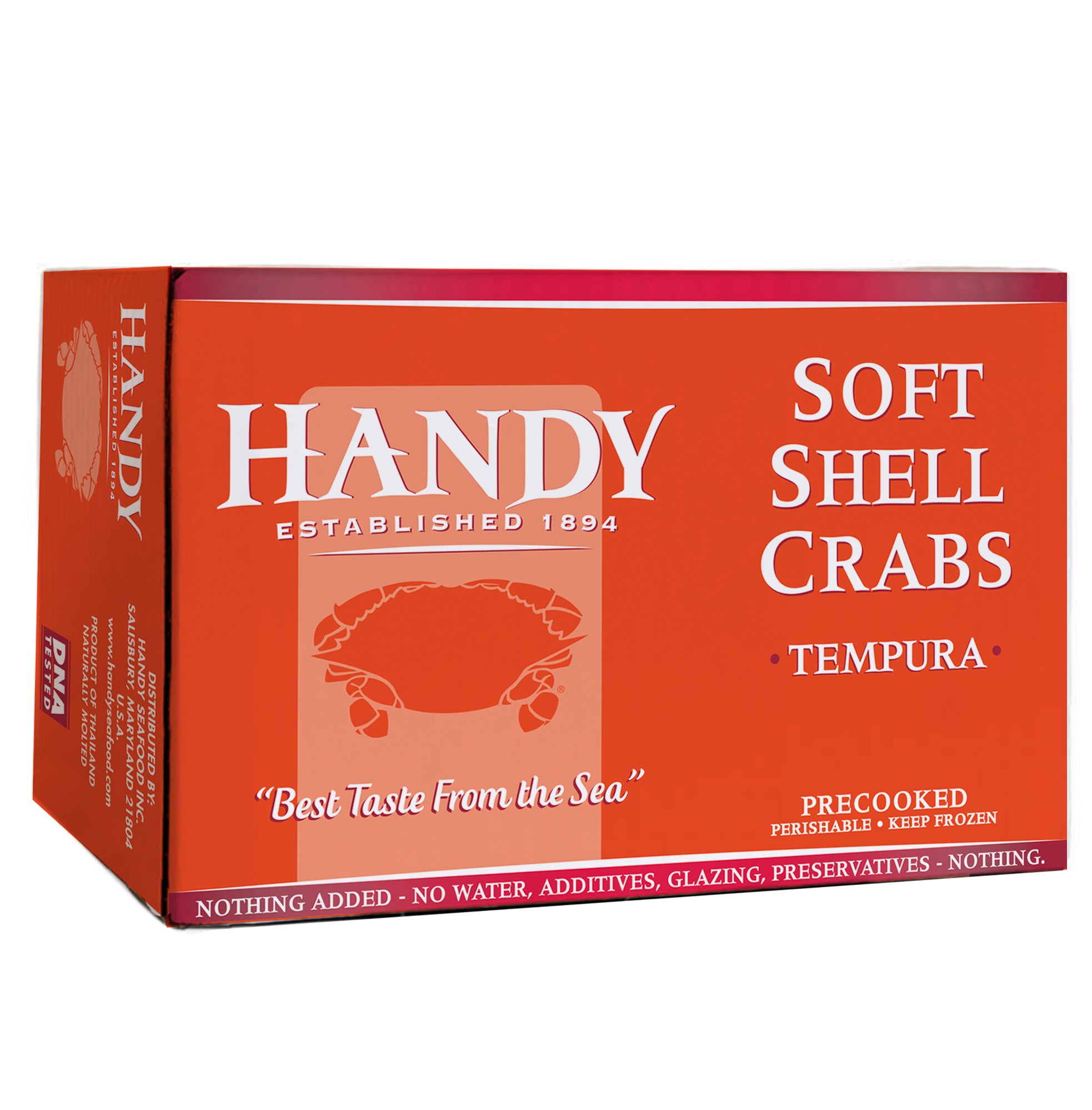 Tempura Soft Crab IQF Hotel Tkf 1.75 Ounce Size - 48 Per Case.