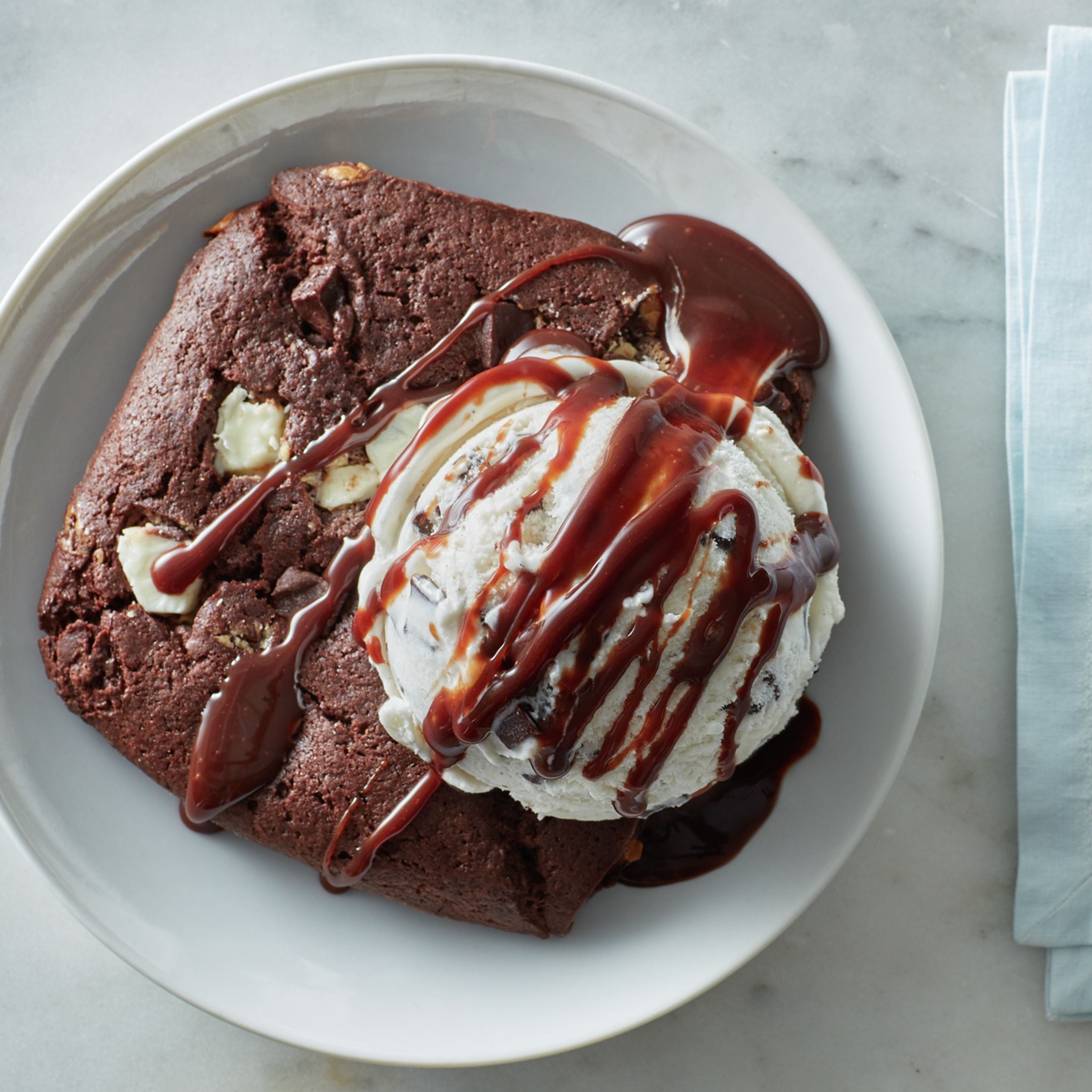 Pillsbury™ Place & Bake™ Frozen Scone Dough Chocolate Chocolate Chunk 45 Ounce Size - 8 Per Case.